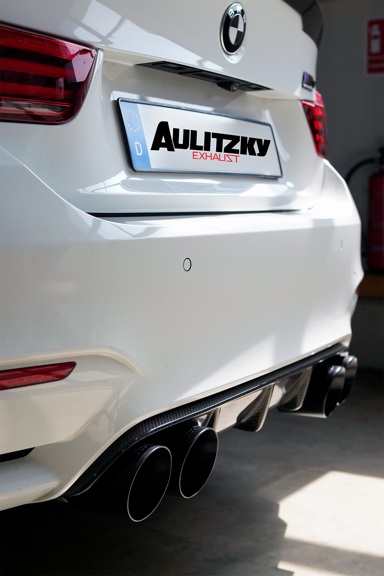 Aulitzky Abgasanlage passend für BMW M3/M4 F8x (ECE) - Getsdowned