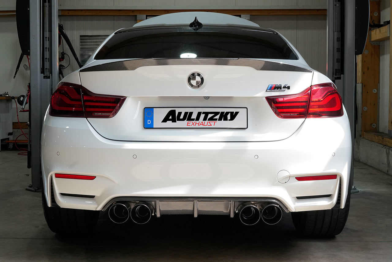 Aulitzky Abgasanlage passend für BMW M3/M4 F8x (ECE) - Getsdowned