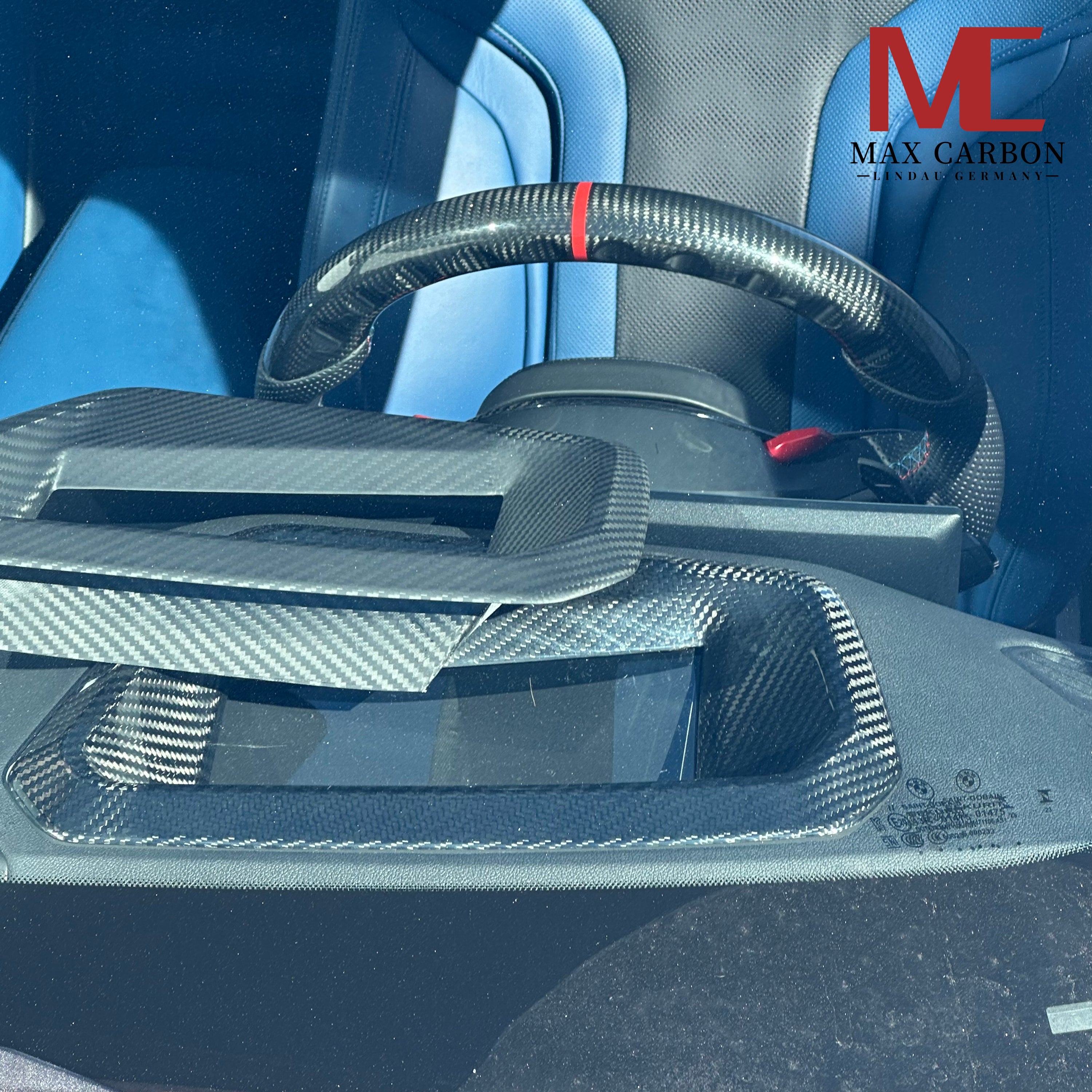 Dry Carbon Head-Up Display (HUD) Cover für BMW M2 G87 / M3 G80 G81 / M4 G82 G83 / X3M F97 / X4M F98