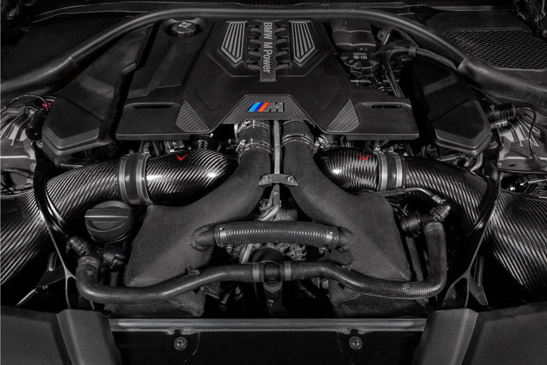 Eventuri Carbon Turbo Inlets passend für BMW M5/M8 (F9x) - Getsdowned