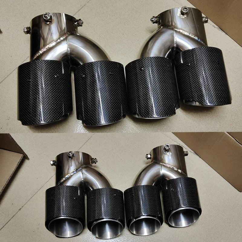 98mm Auspuffblenden passend für BMW G20 G22 G42 M40i