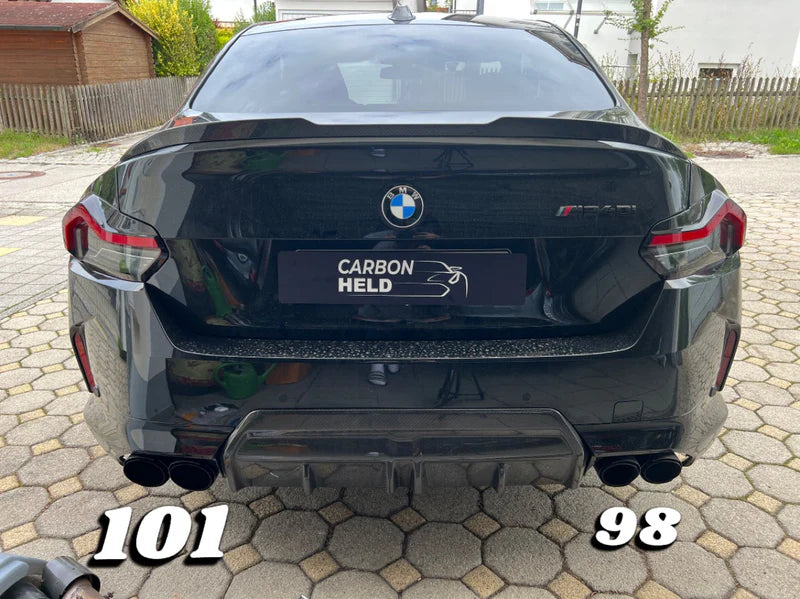 98mm Auspuffblenden passend für BMW G20 G22 G42 M40i