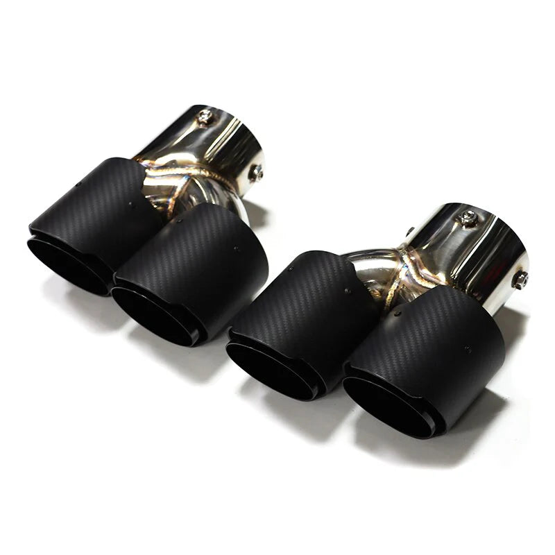 98mm Auspuffblenden passend für BMW G20 G22 G42 M40i