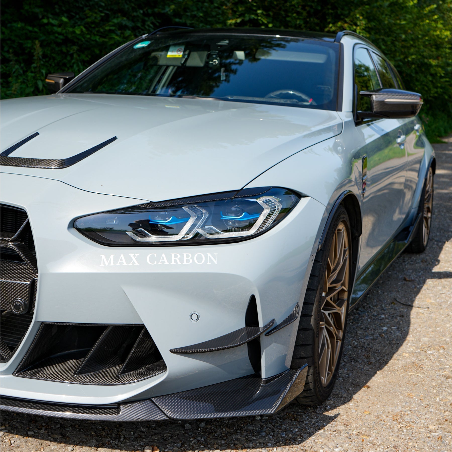 Dry Carbon Front Canards passend für BMW M3 / M4 G80 G81 G82 G83 - Getsdowned