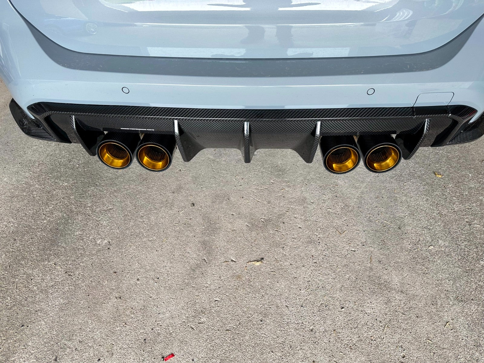 Carbon Endrohrblenden passend für BMW M2 M3 M4 - G8X - Getsdowned