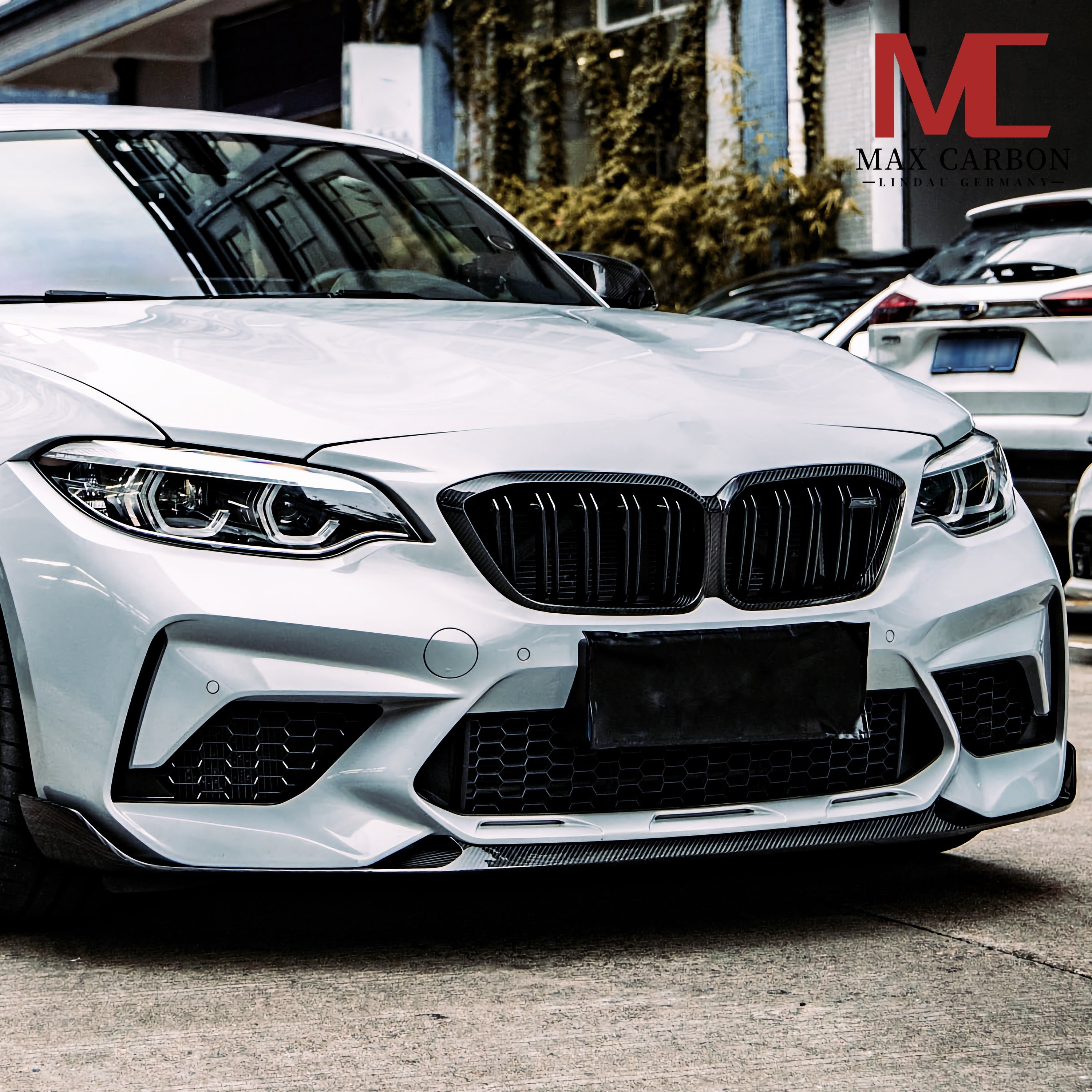Dry Carbon Frontlippe für BMW M2 F87 Competition & CS - Getsdowned