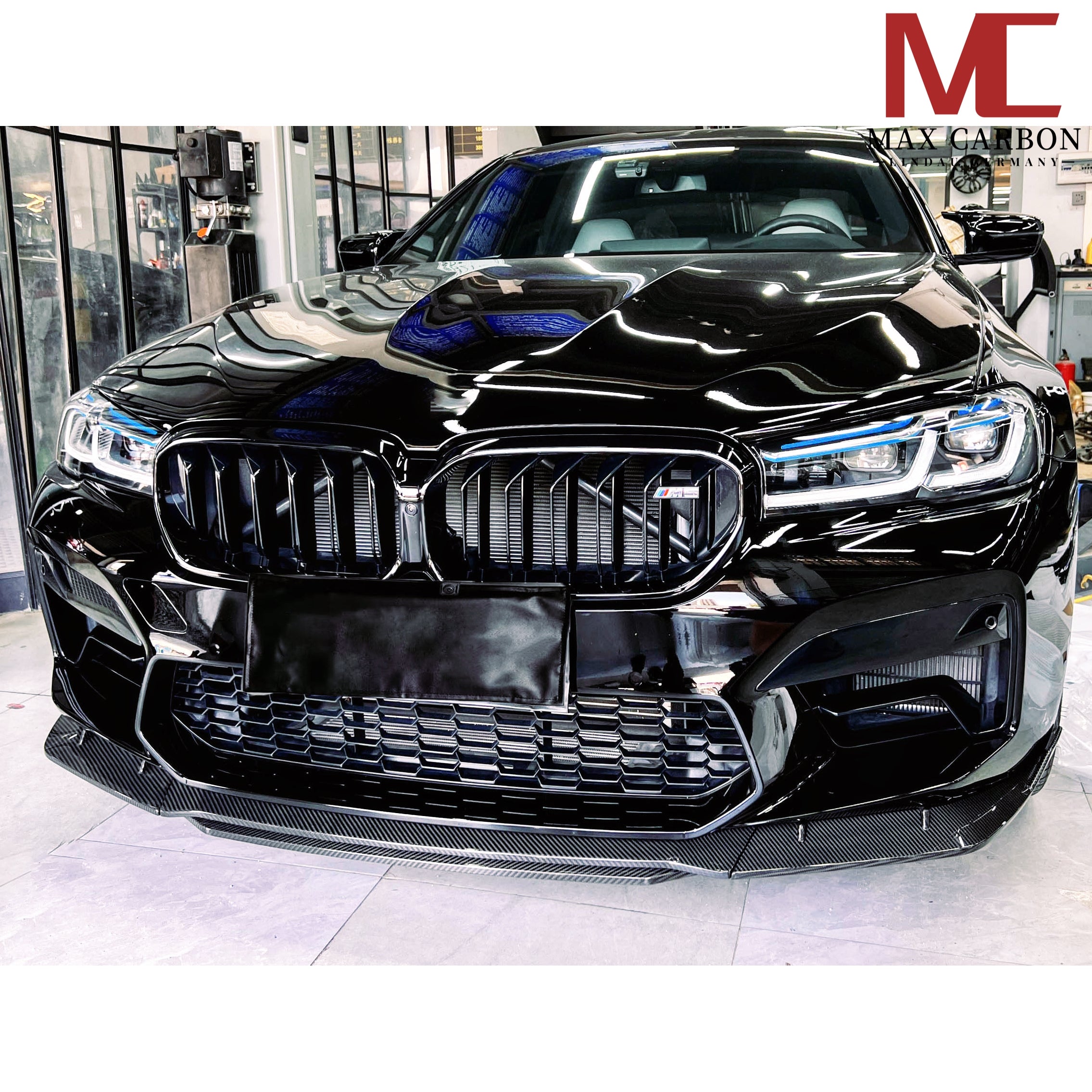 Dry Carbon Frontlippe für BMW M5 F90 LCI + Competition - Getsdowned