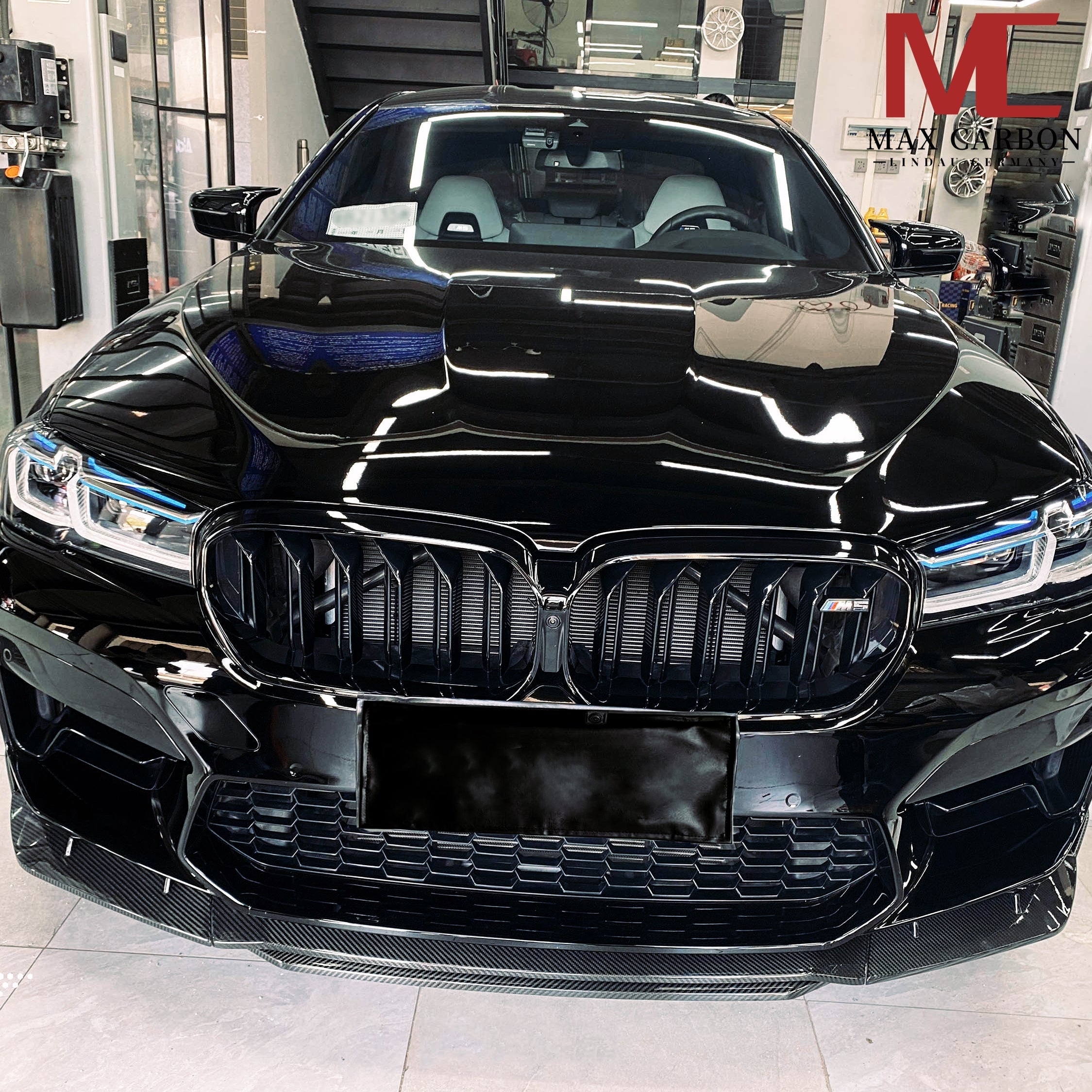 Dry Carbon Frontlippe für BMW M5 F90 LCI + Competition - Getsdowned
