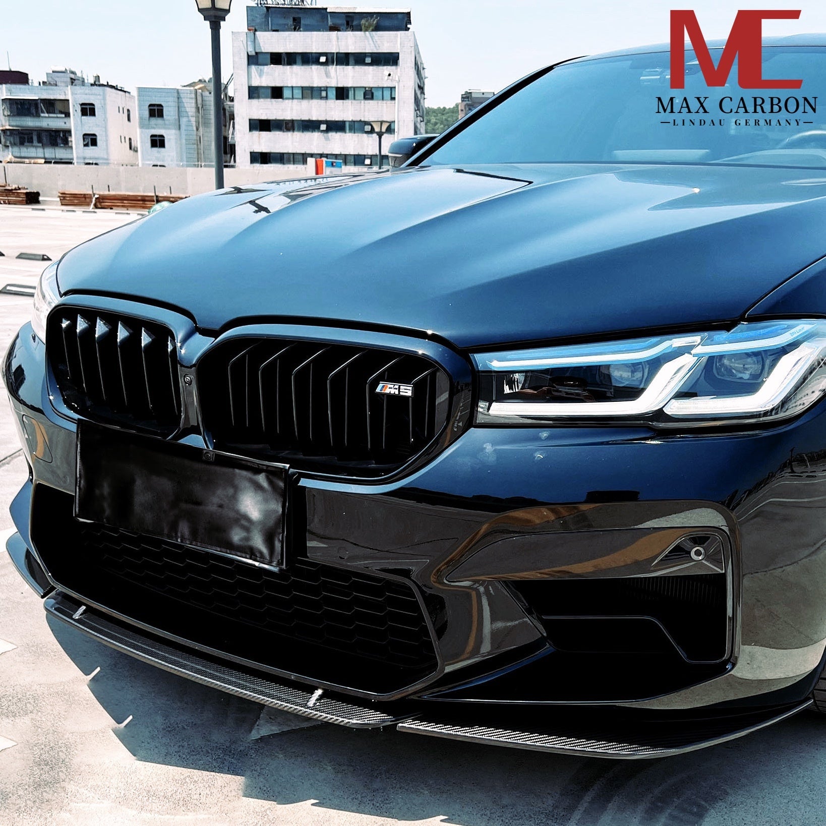 Dry Carbon Frontlippe für BMW M5 F90 LCI + Competition - V3 - Getsdowned