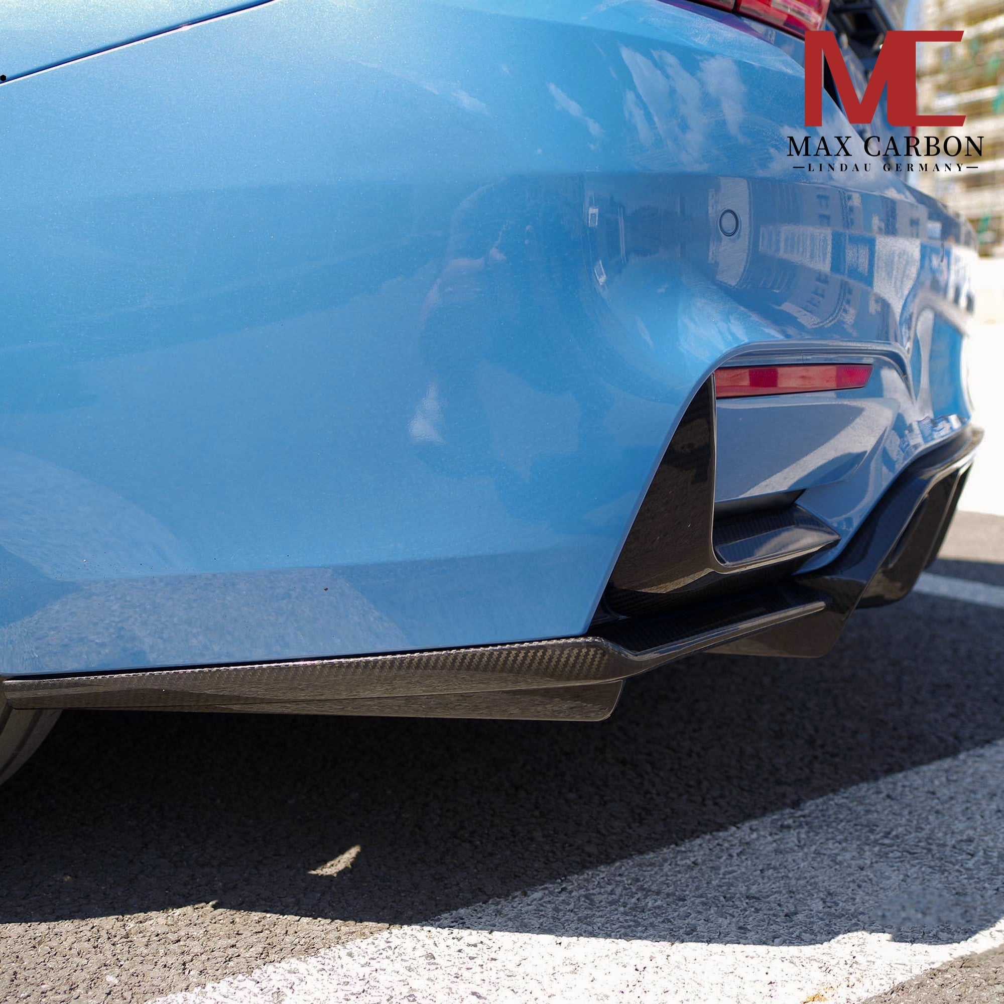 Dry Carbon Heckansatz "L-Form" für BMW M3 F80 M4 F82 F83 - Getsdowned