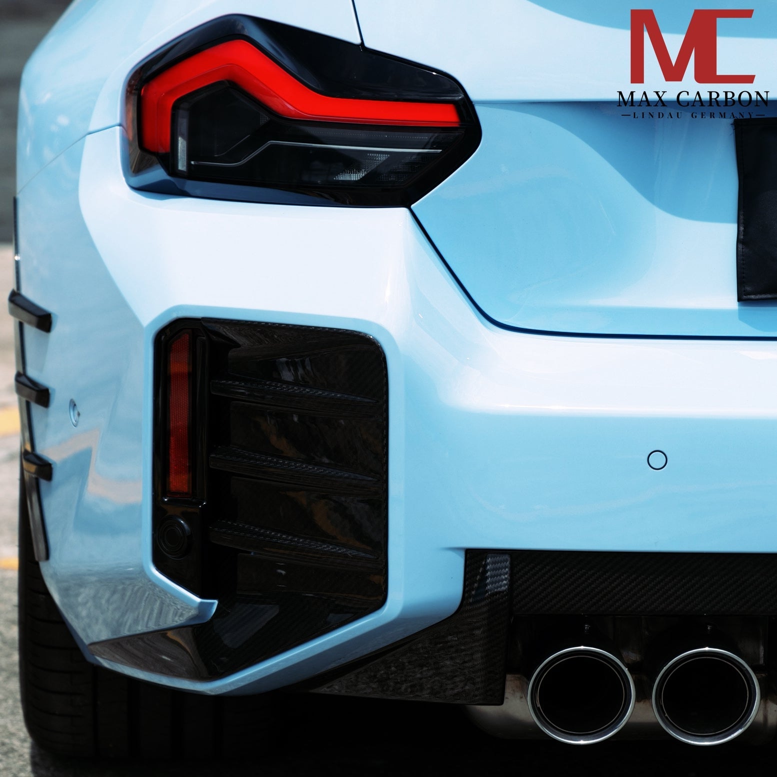 Dry Carbon Heckansatz passend für BMW M2 G87 - Getsdowned