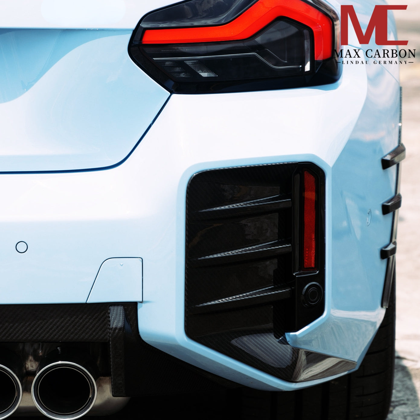 Dry Carbon Heckansatz passend für BMW M2 G87 - Getsdowned