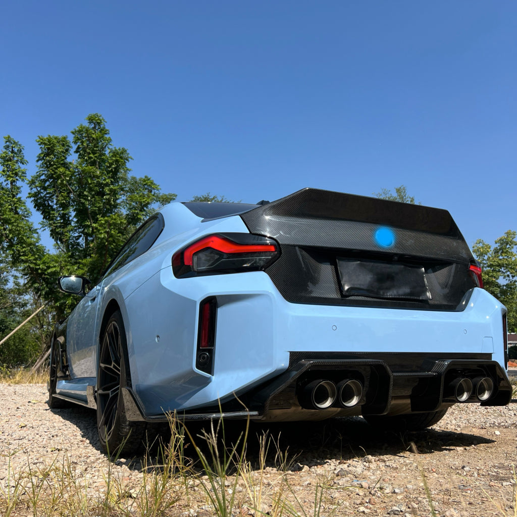 Dry Carbon Sport Heckklappe Carbon Klappe passend für BMW M2 G87 2er G42 Leichtbau inkl. Eintragung - Getsdowned