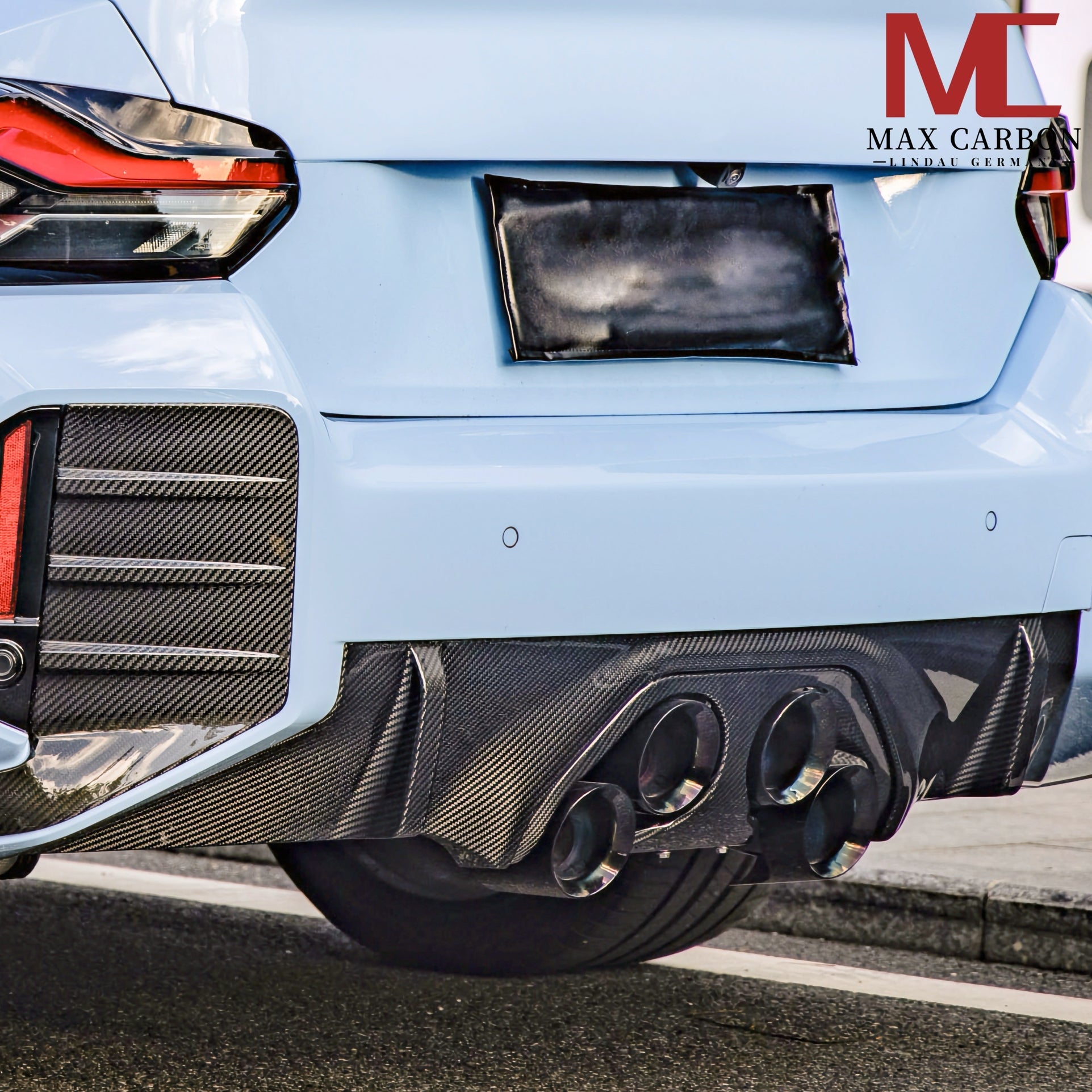 Dry Carbon Heckdiffusor passend für BMW M2 G87 inkl. LCI - Getsdowned