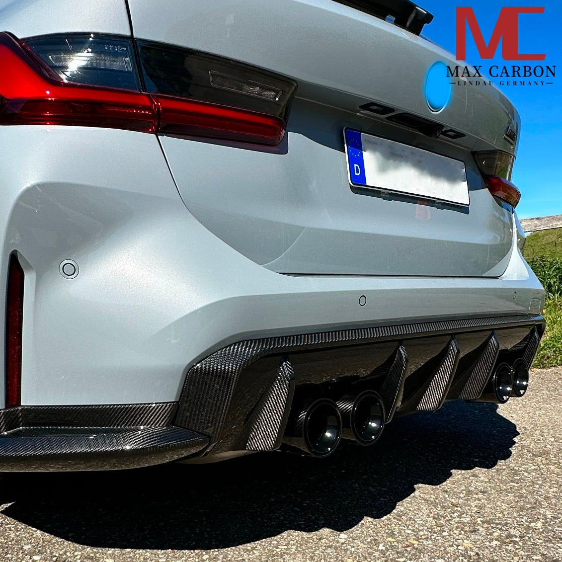 Dry Carbon Heckdiffusor "SPORT-Style" für BMW M3 G80 G81 / M4 G82 G83 inkl. LCI - Getsdowned