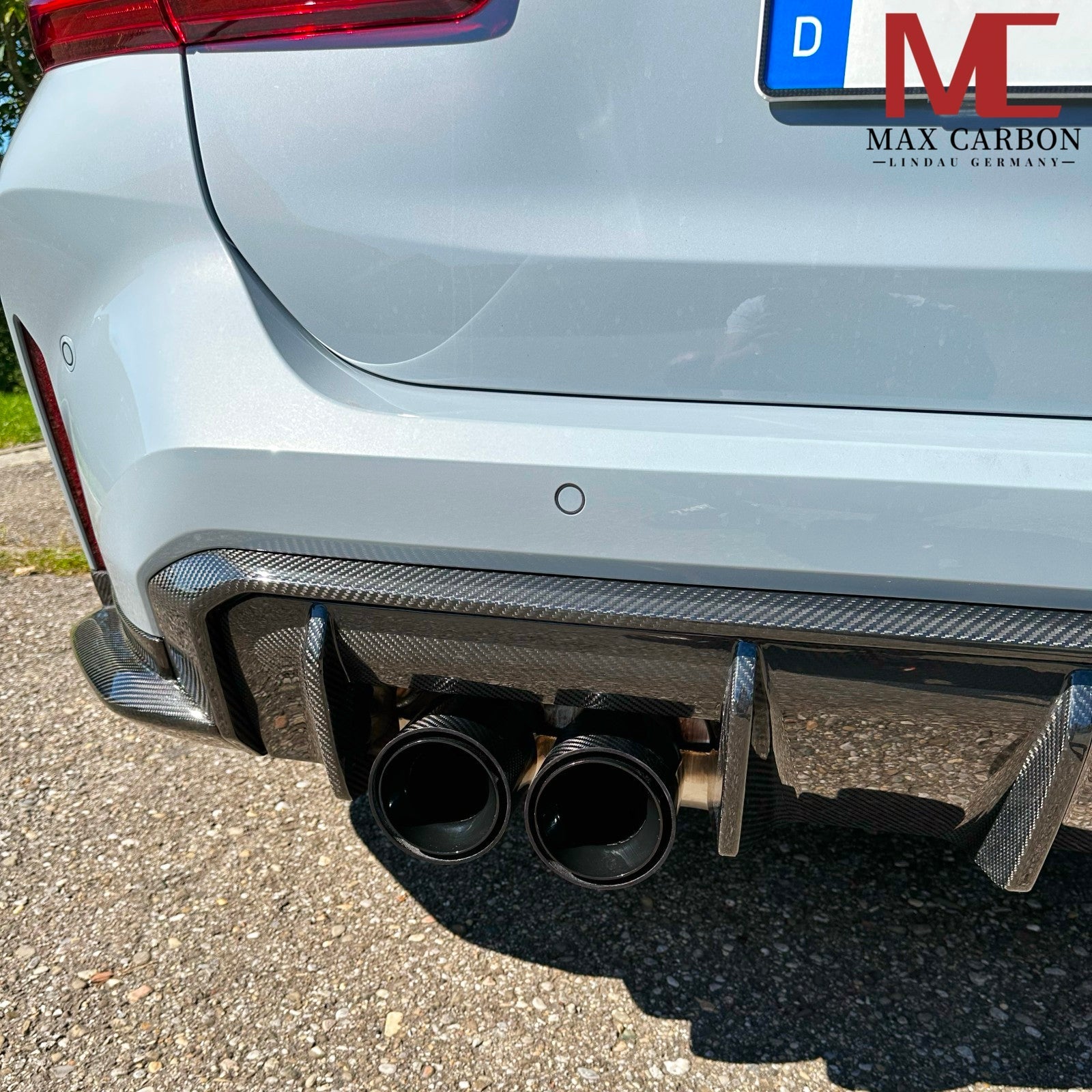Dry Carbon Heckdiffusor "SPORT-Style" für BMW M3 G80 G81 / M4 G82 G83 inkl. LCI - Getsdowned