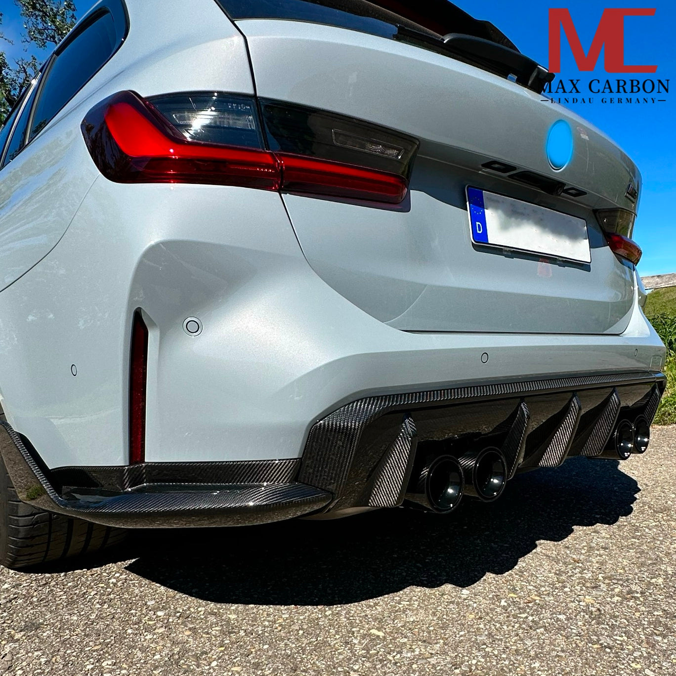 Dry Carbon Heckdiffusor "SPORT-Style" für BMW M3 G80 G81 / M4 G82 G83 inkl. LCI - Getsdowned