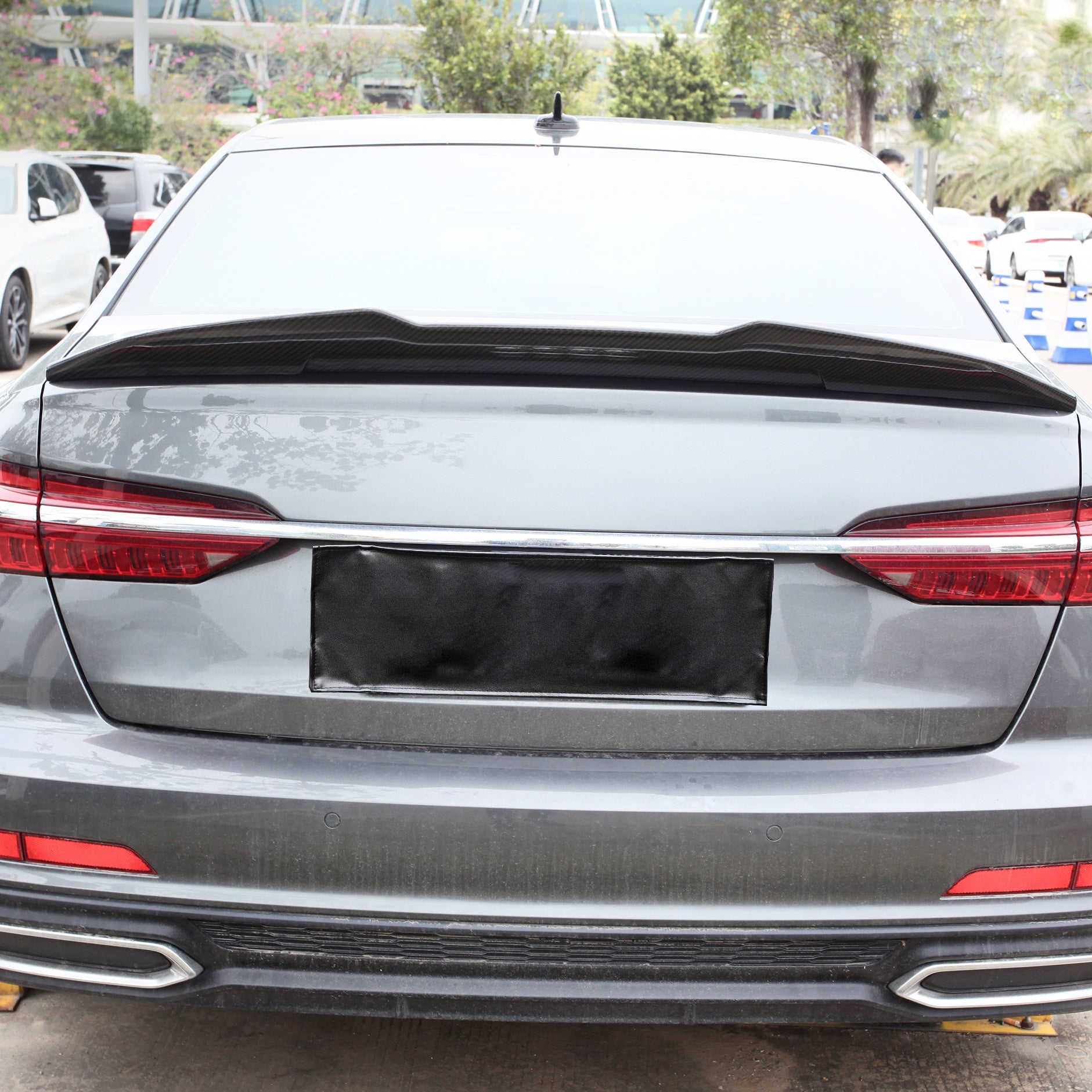 Dry Carbon Heck Spoiler "Ducktail" passend für Audi A6 S6 RS6 C8 Limousine - Getsdowned