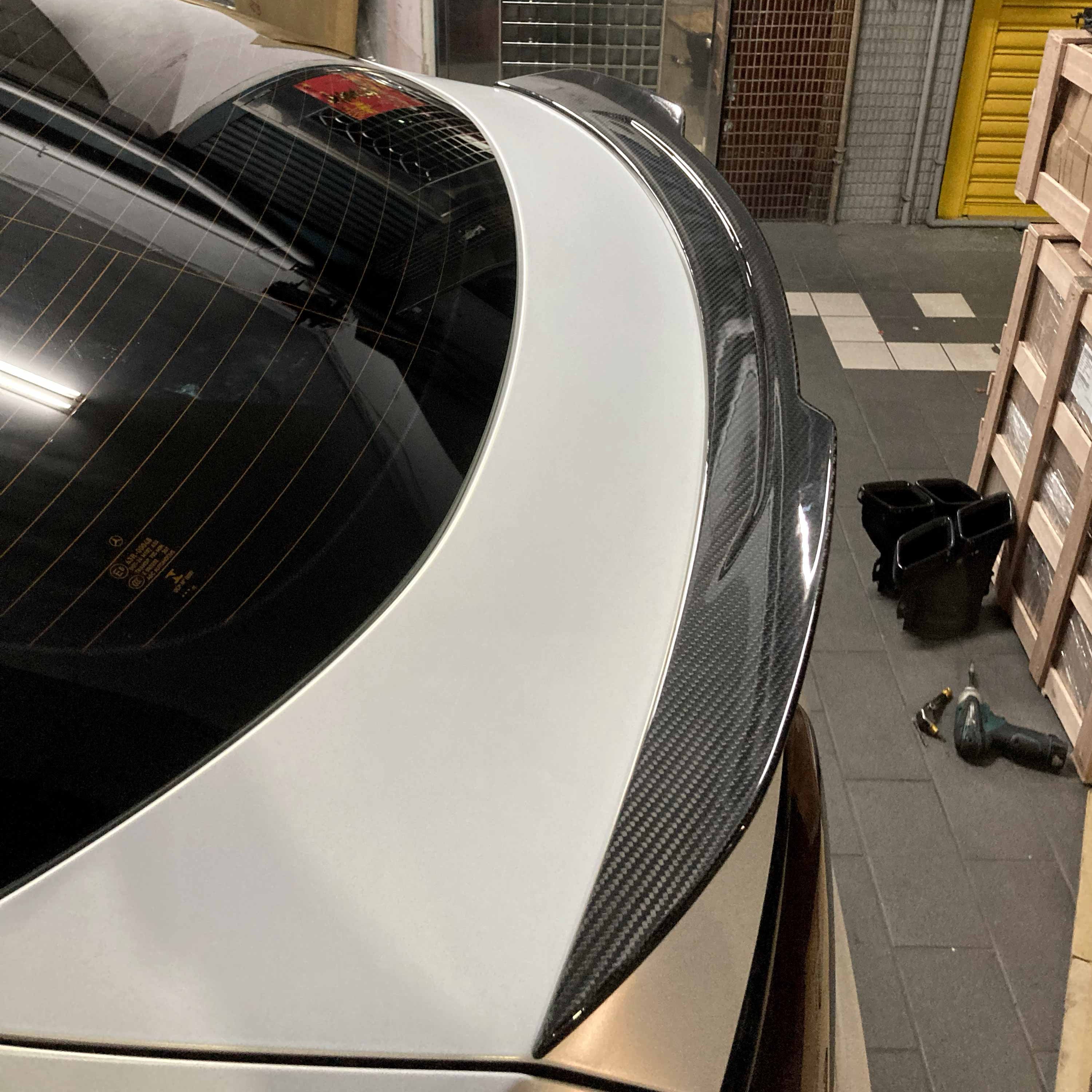 Dry Carbon Heck Spoiler "Ducktail" passend für Mercedes Benz GLC X253 Coupè - Getsdowned