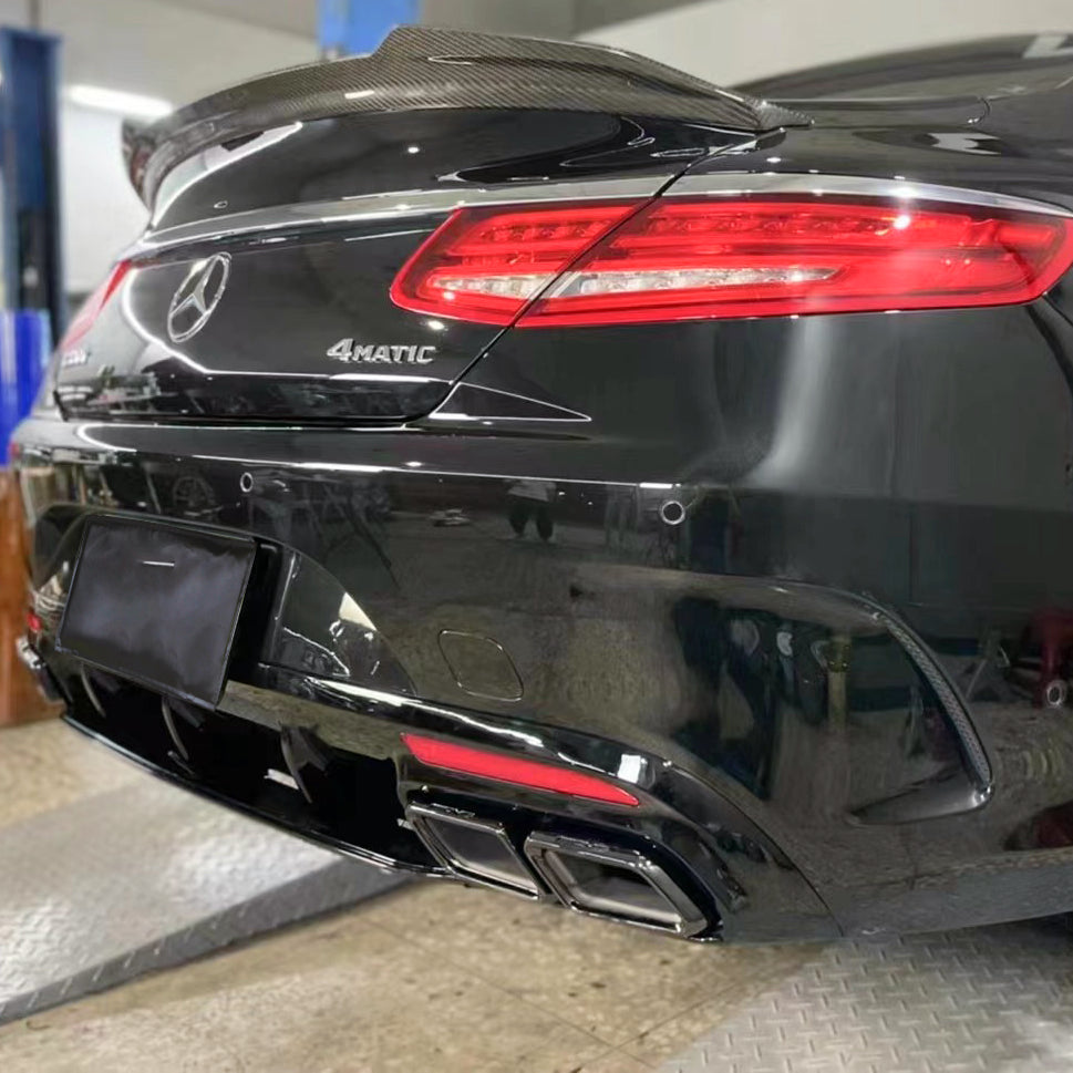 Dry Carbon Heck Spoiler "Ducktail" passend für Mercedes Benz S Class W217 Coupè S63 S65 - Getsdowned