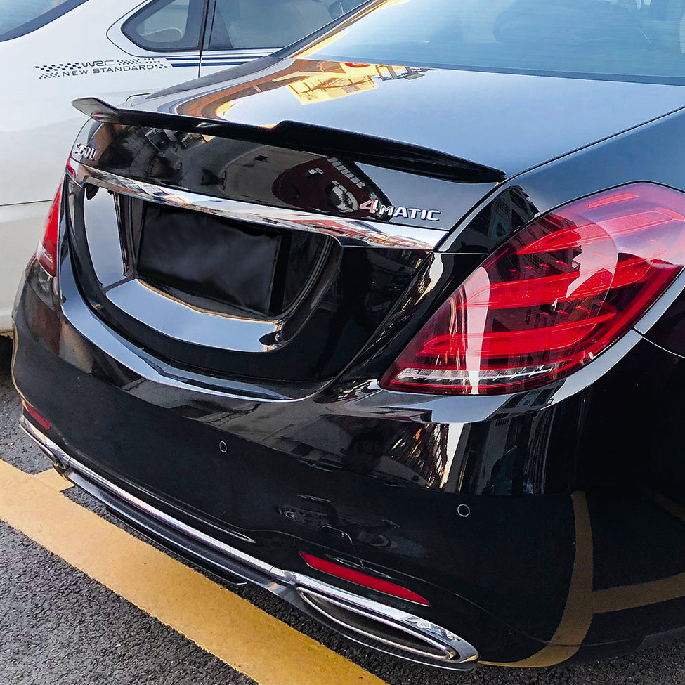 Dry Carbon Heck Spoiler "Ducktail" passend für Mercedes Benz S Class W222 - Getsdowned