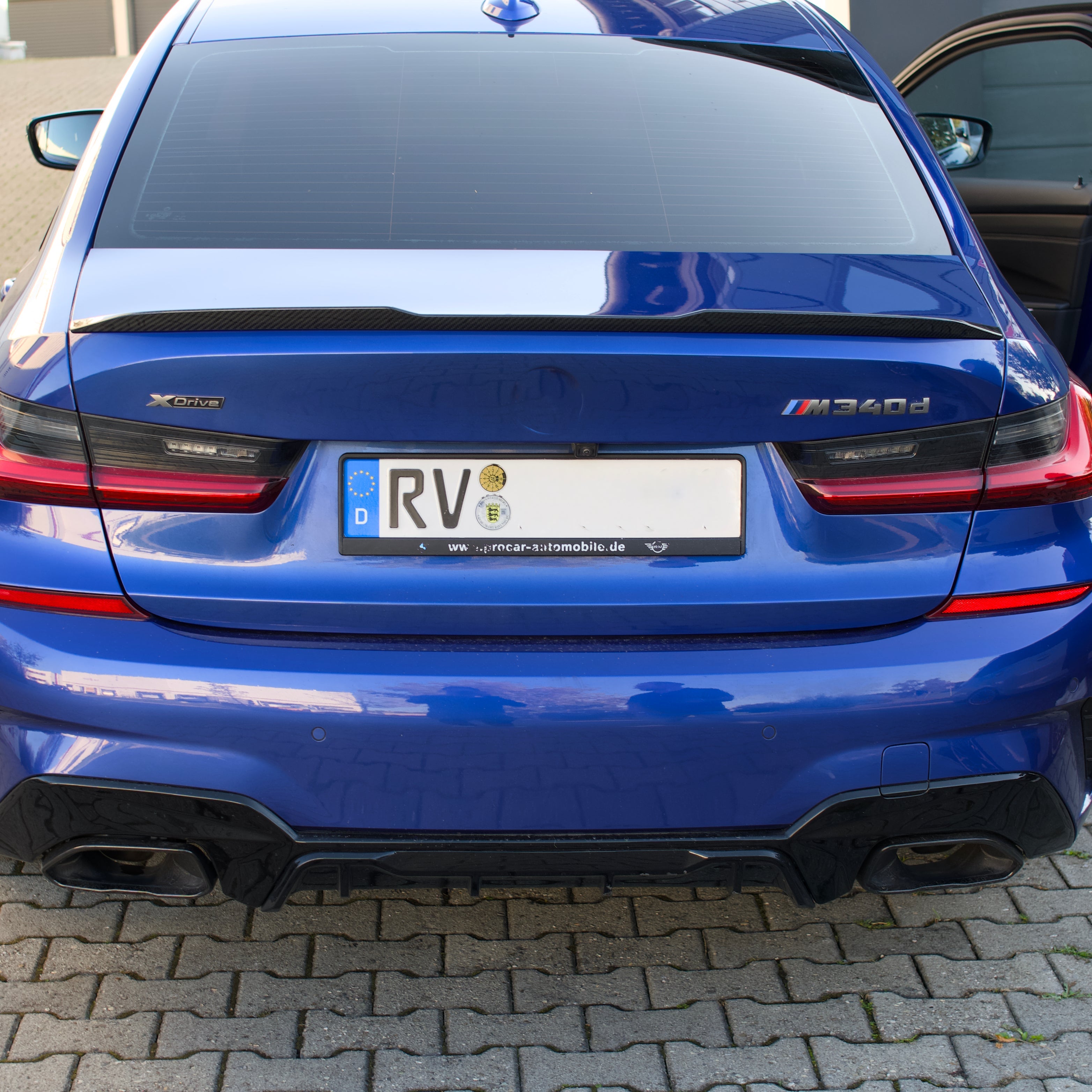 Dry Carbon Heckspoiler "Ducktail" OEM-Style für BMW M3 G80 / 3er G20 - Getsdowned