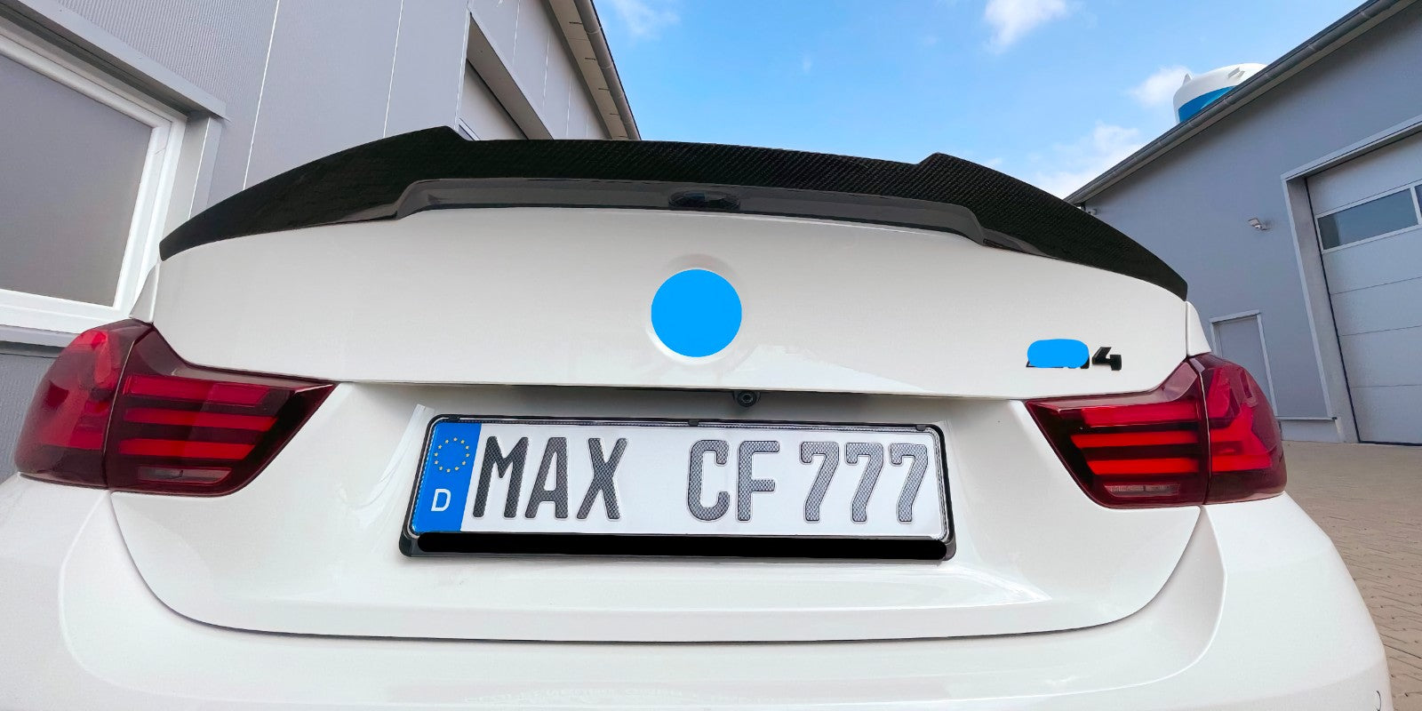 Dry Carbon Heckspoiler "Ducktail" passend für BMW M4 F82 - Getsdowned