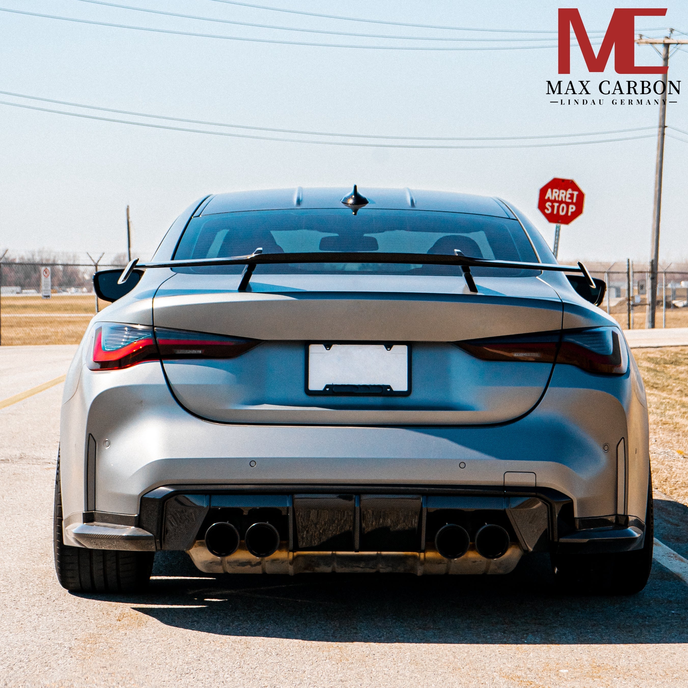 Dry Carbon Heckspoiler "Flügel" für BMW M3 G80 / M4 G82 / 3er G20 / 4er G22 - Getsdowned