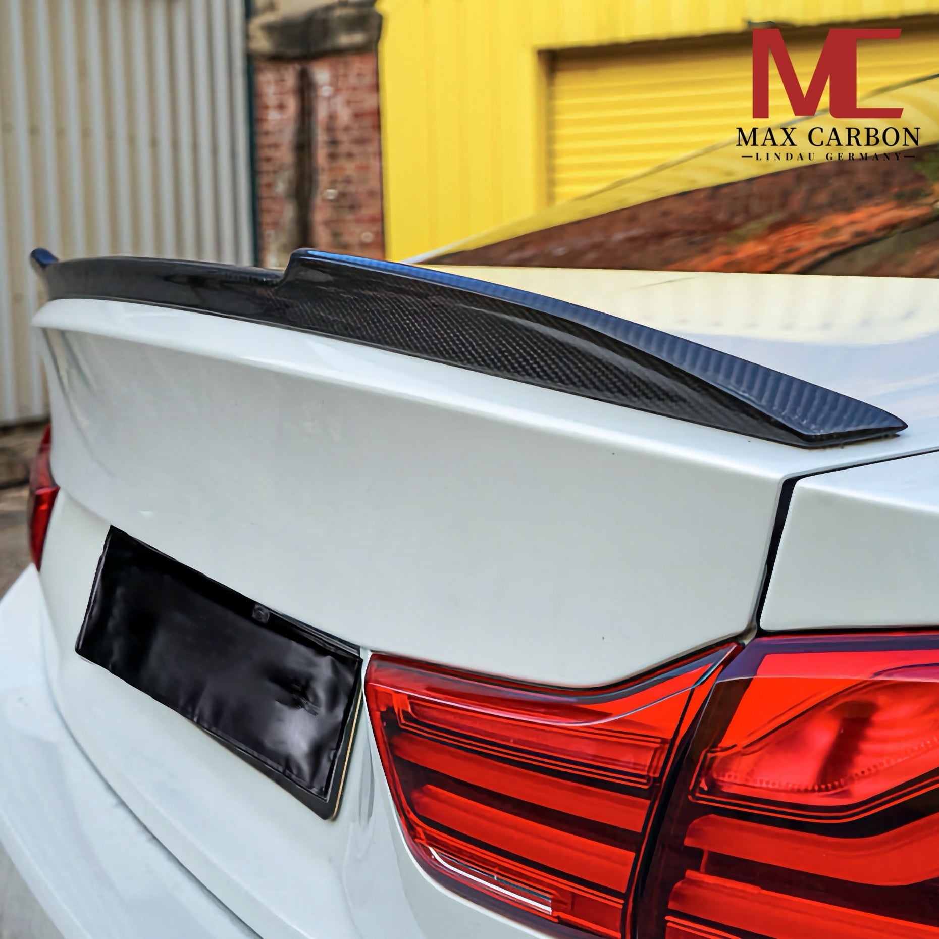 Dry Carbon Heckspoiler Lippe "Ducktail" für BMW M4 F82 CS Version - Getsdowned