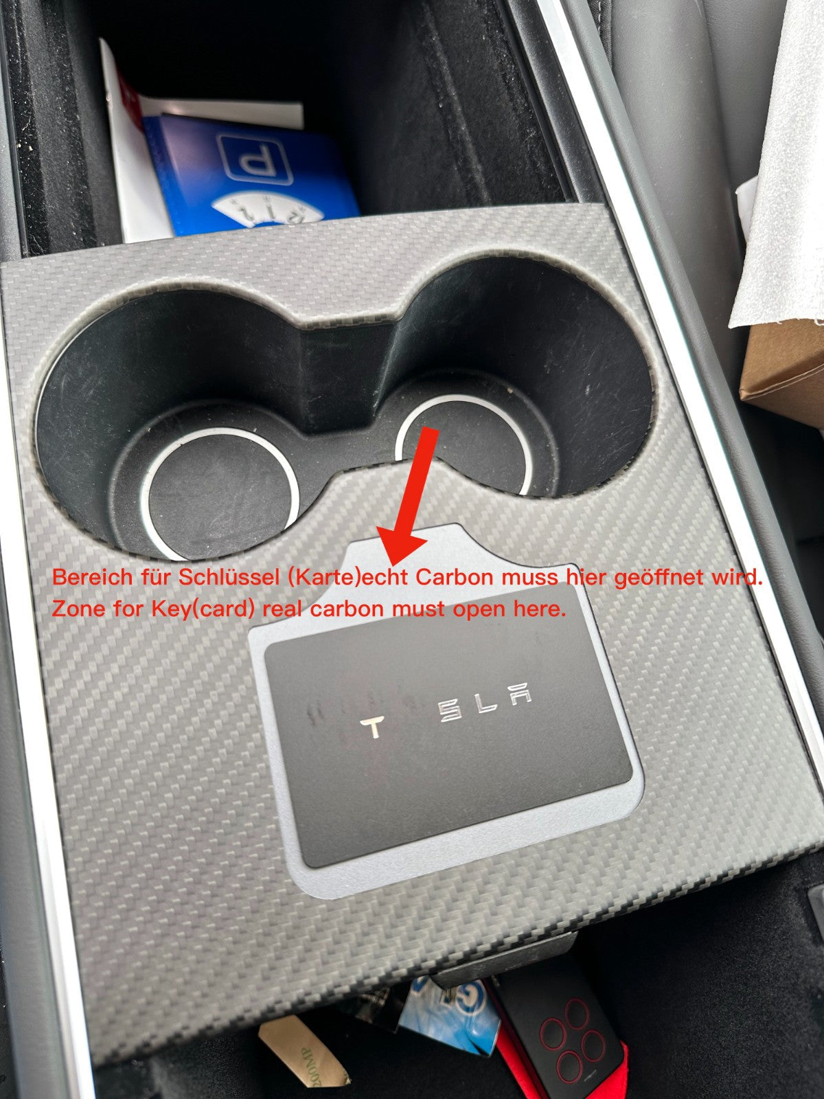 MAX CARBON Performance Mittelkonsole Blenden Aufsatz Abdeckung im Satz passend für TESLA MODEL 3 MODEL Y - Getsdowned