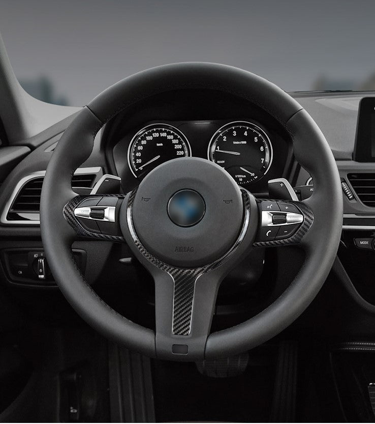 MAX CARBON Performance Sport Blenden Lenkrad passend für BMW F20 F21 F22 F23 F30 F31 F32 F33 F34 F36 F15 F16 F25 F26 M135i M140i M235i M240i - Getsdowned