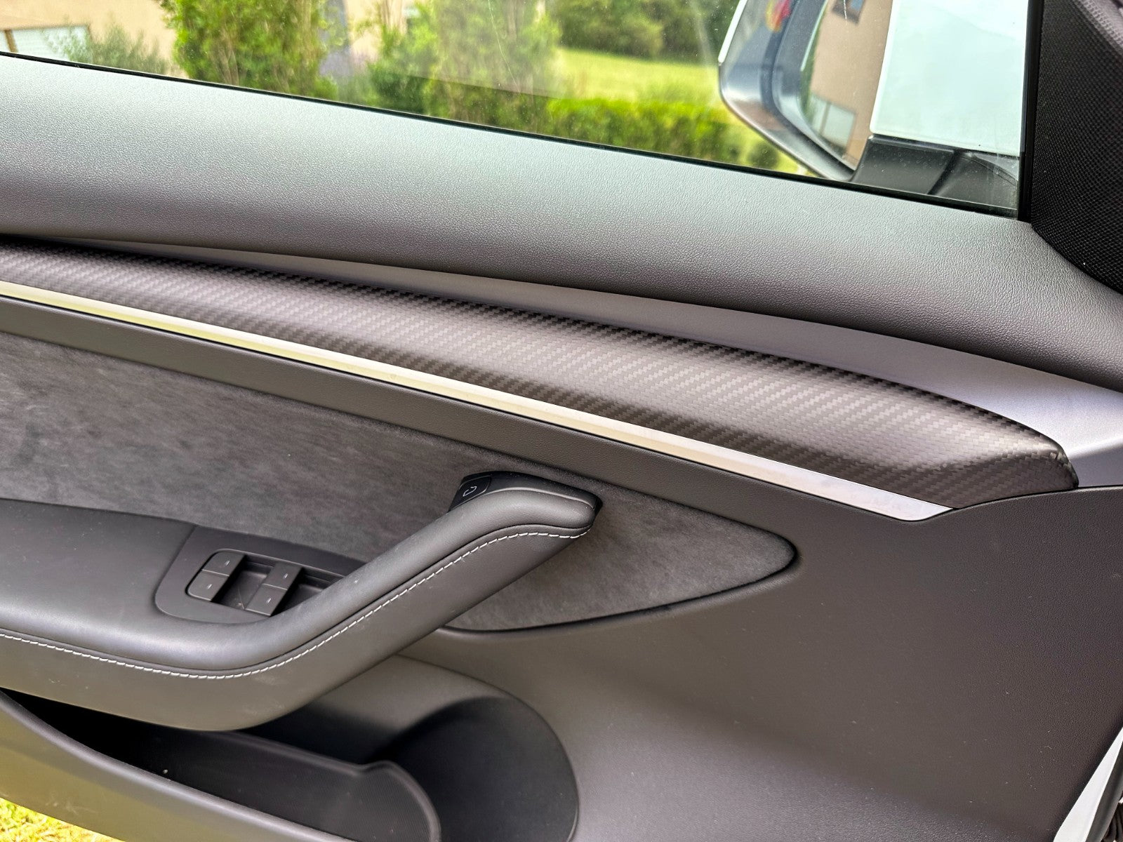 MAX CARBON Performance Türverkleidung Tür Blenden Abdeckung im Satz passend für TESLA MODEL 3 MODEL Y - Getsdowned