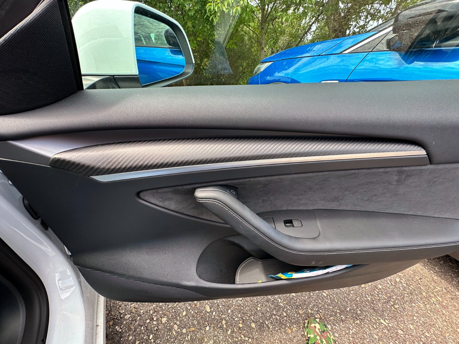 MAX CARBON Performance Türverkleidung Tür Blenden Abdeckung im Satz passend für TESLA MODEL 3 MODEL Y - Getsdowned