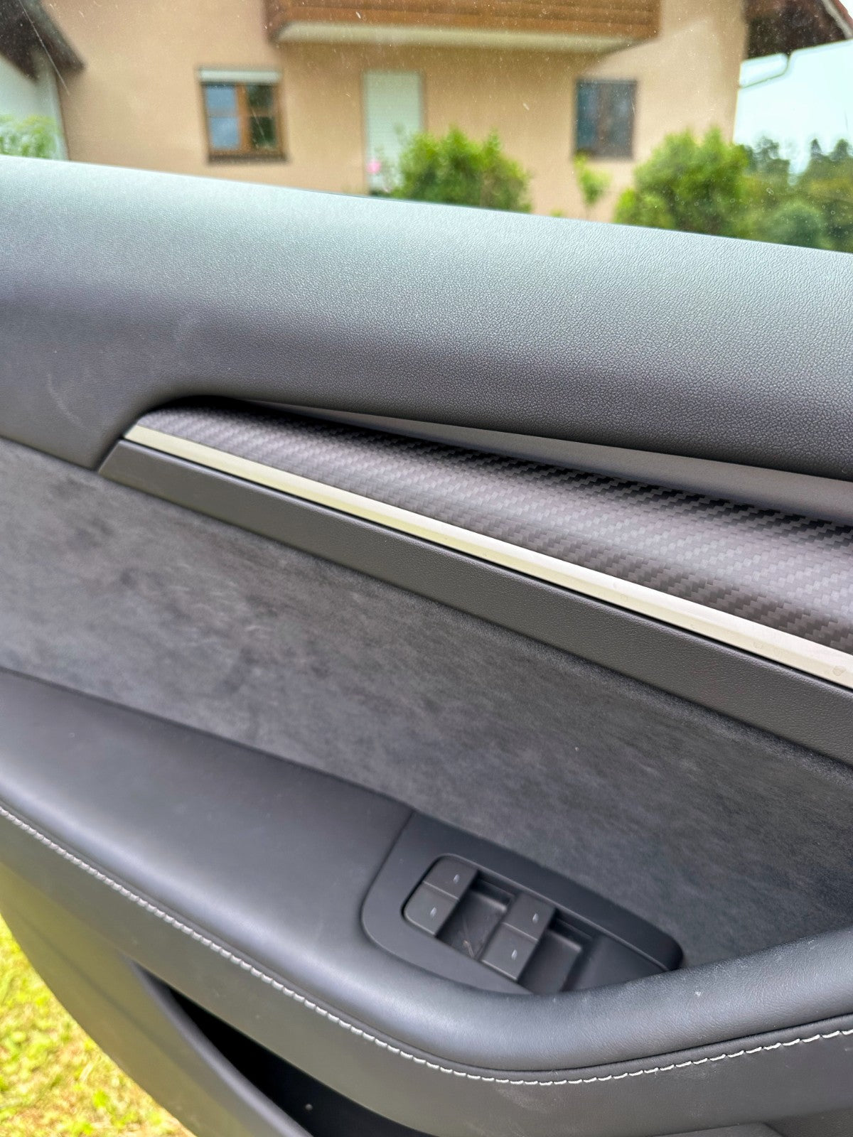 MAX CARBON Performance Türverkleidung Tür Blenden Abdeckung im Satz passend für TESLA MODEL 3 MODEL Y - Getsdowned
