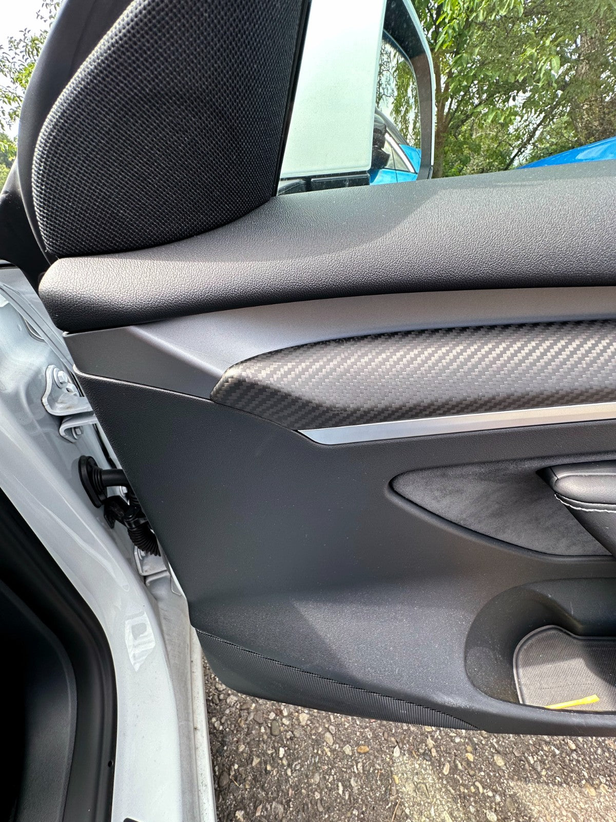 MAX CARBON Performance Türverkleidung Tür Blenden Abdeckung im Satz passend für TESLA MODEL 3 MODEL Y - Getsdowned