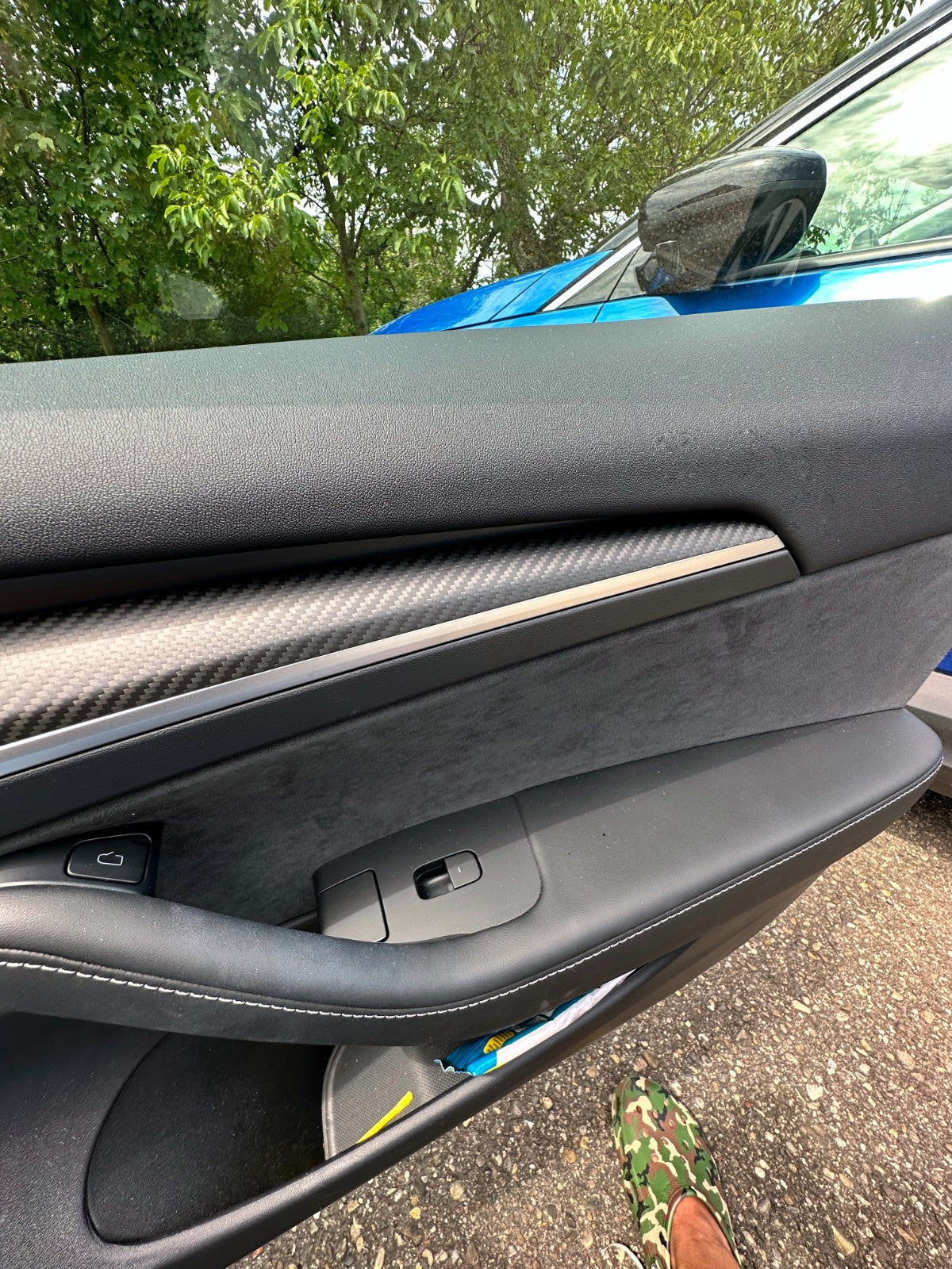 MAX CARBON Performance Türverkleidung Tür Blenden Abdeckung im Satz passend für TESLA MODEL 3 MODEL Y - Getsdowned
