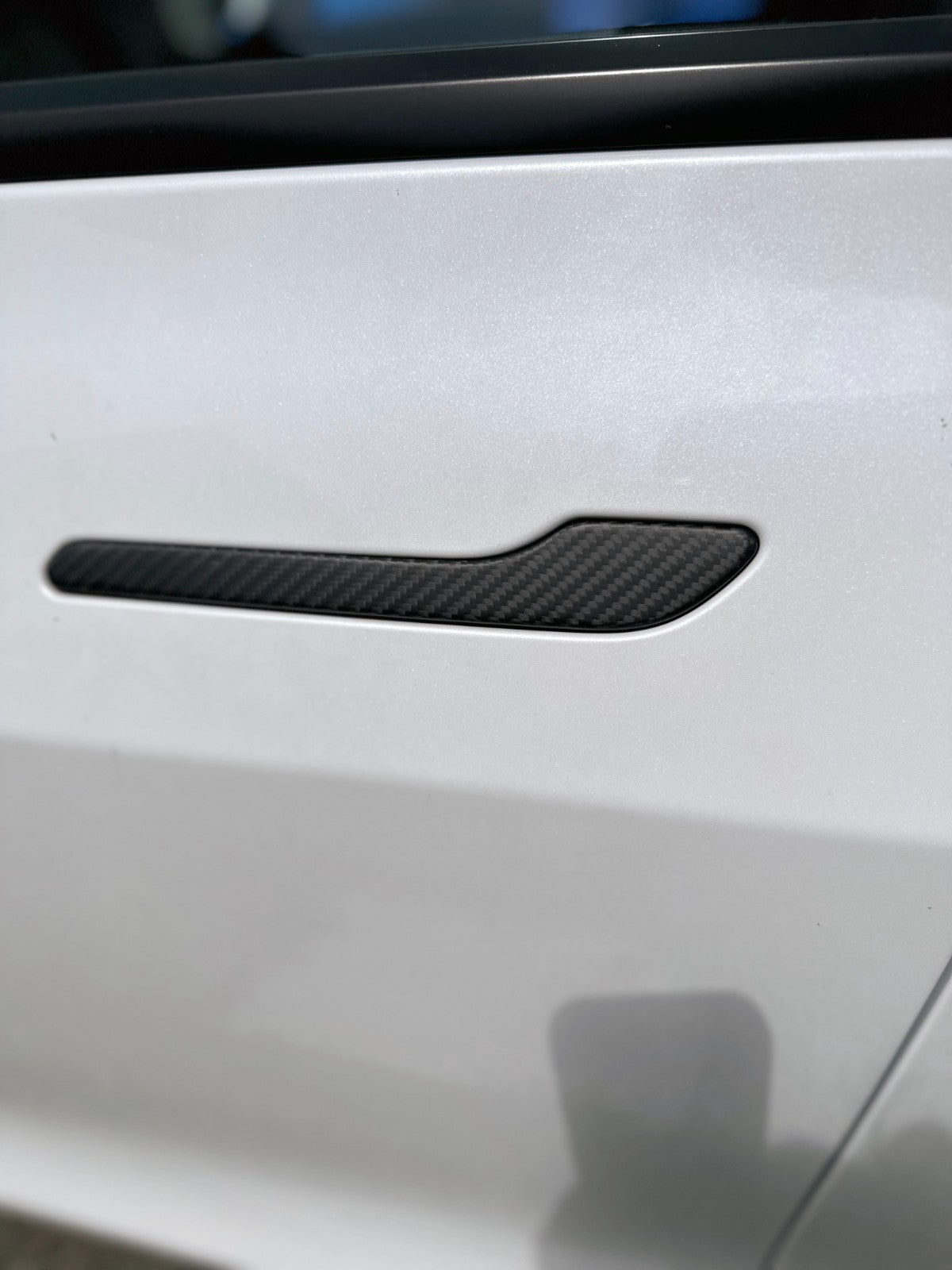 DRY CARBON Performance Türverkleidung passend Tür Blenden Türgriff im Satz für TESLA MODEL 3 MODEL Y - Getsdowned