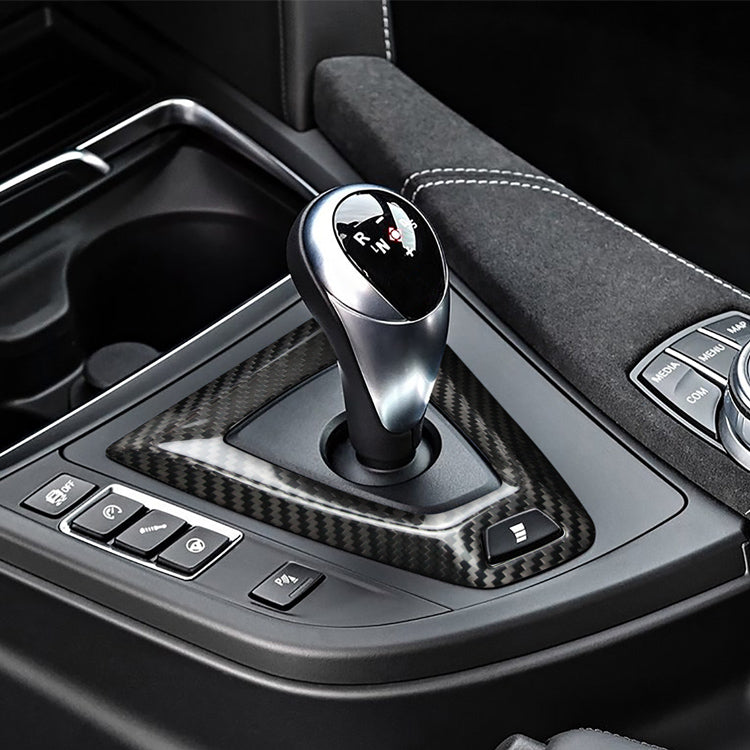 Dry Carbon Schaltknauf Mittelkonsole Blenden passend für BMW M2C F87 M3 F80 M4 F82 F83 - Getsdowned