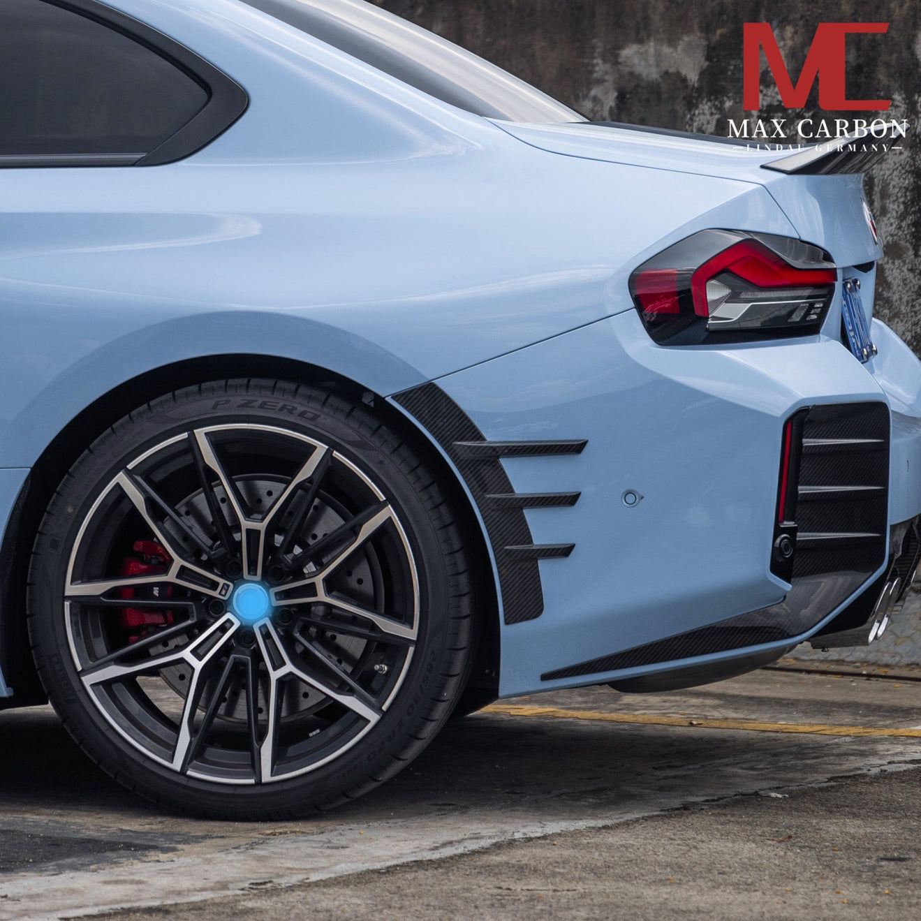 Dry Carbon Kotflügel Verbreiterung V1 Hinten passend für BMW M2 G87 inkl. LCI - Getsdowned