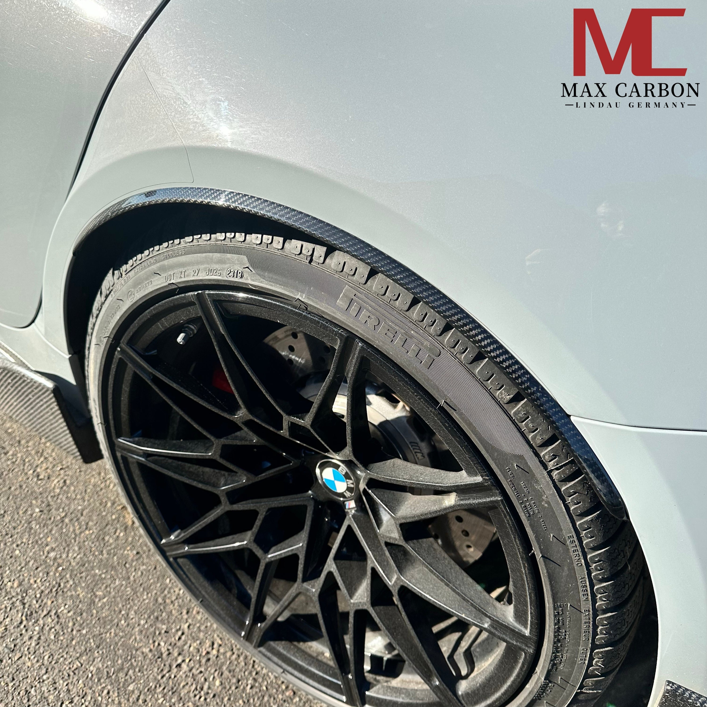 Dry Carbon Kotflügel Verbreiterungen für BMW M3 G80 G81 - Getsdowned