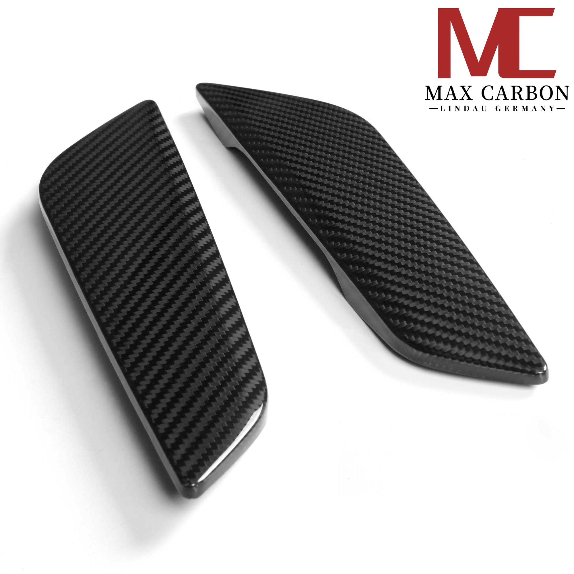 Dry Carbon Kotflügel Flaps passend für BMW 5er G30 G31 + LCI - Getsdowned