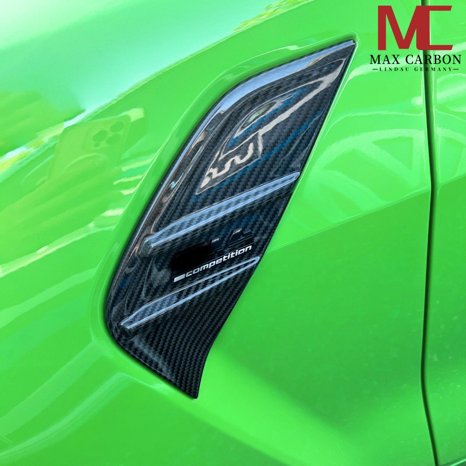 Dry Carbon Kotflügel Zierleiste für BMW M4 G82 G83 - V2 - Getsdowned