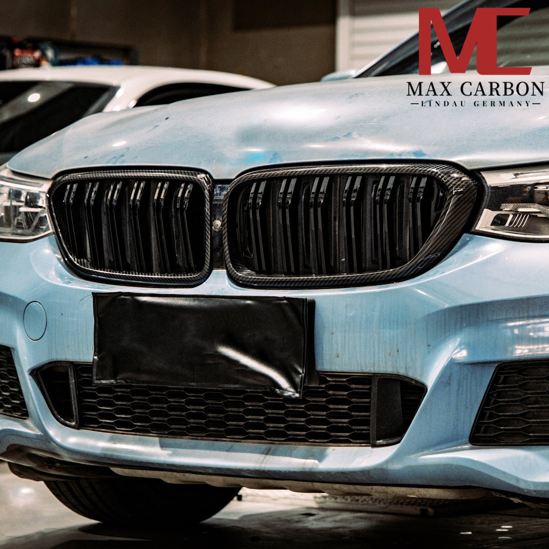 Dry Carbon Kühlergrill Nieren für BMW 6er G32 Pre-LCI - Getsdowned