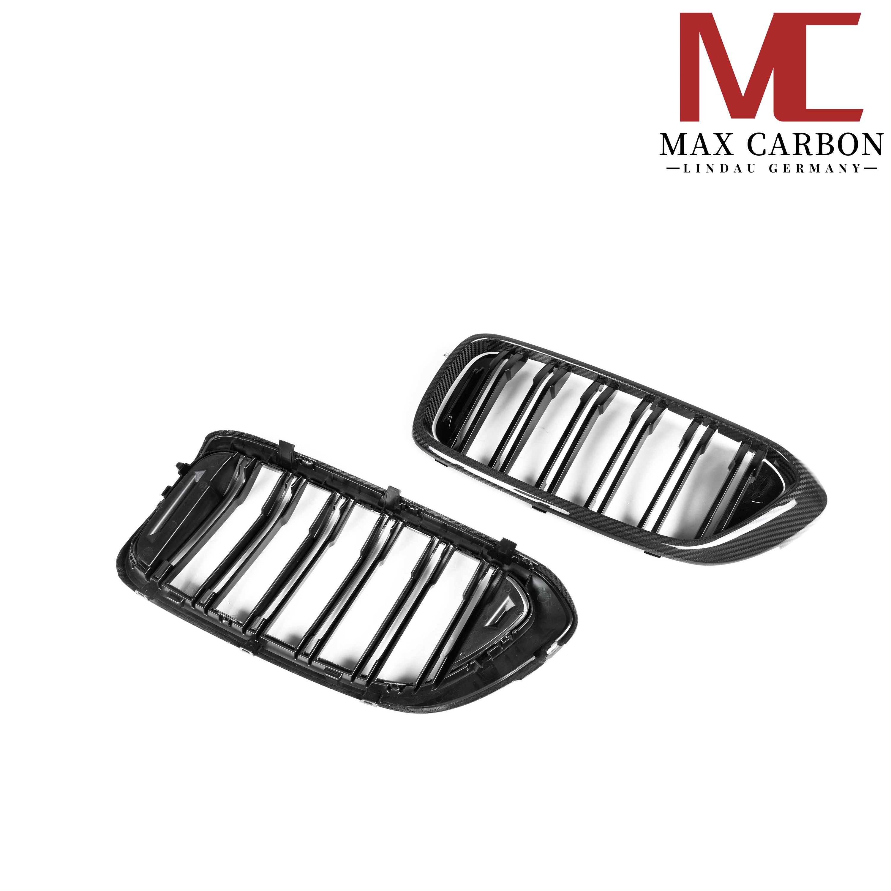 Dry Carbon Kühlergrill Nieren für BMW 6er G32 Pre-LCI - Getsdowned