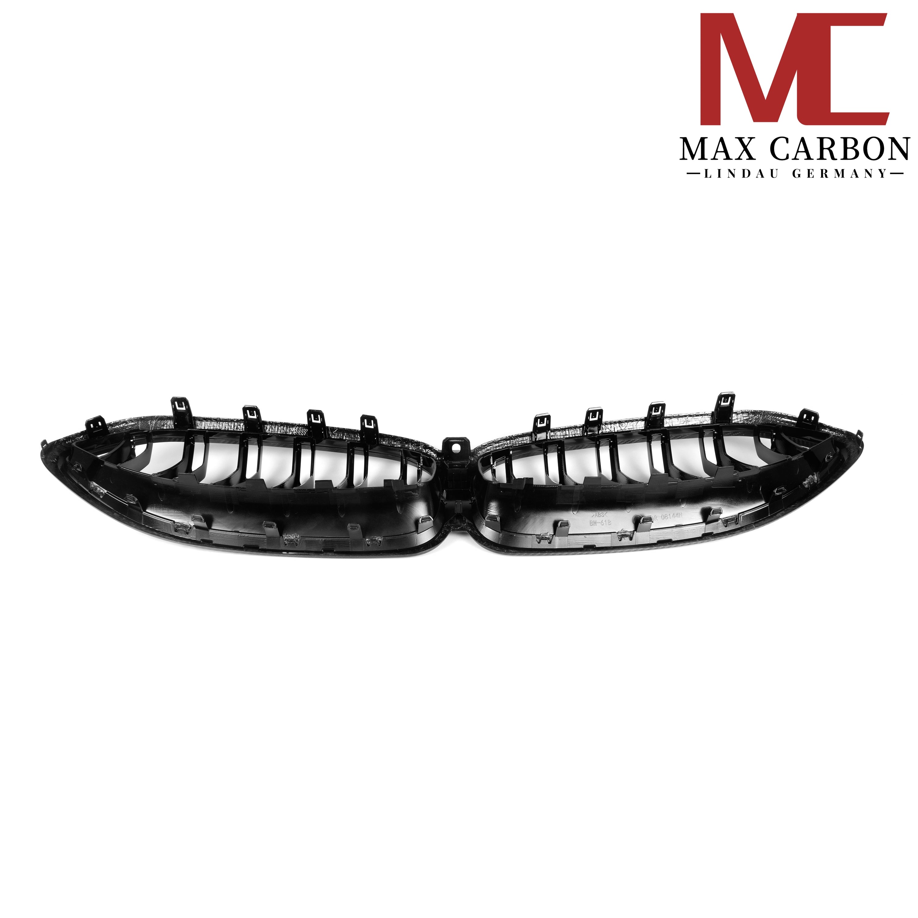 Max Carbon Dry Carbon Kühlergrill Nieren für BMW 8er G14 G15 G16 LCI, stilvoller Frontgrill mit Carbon-Design