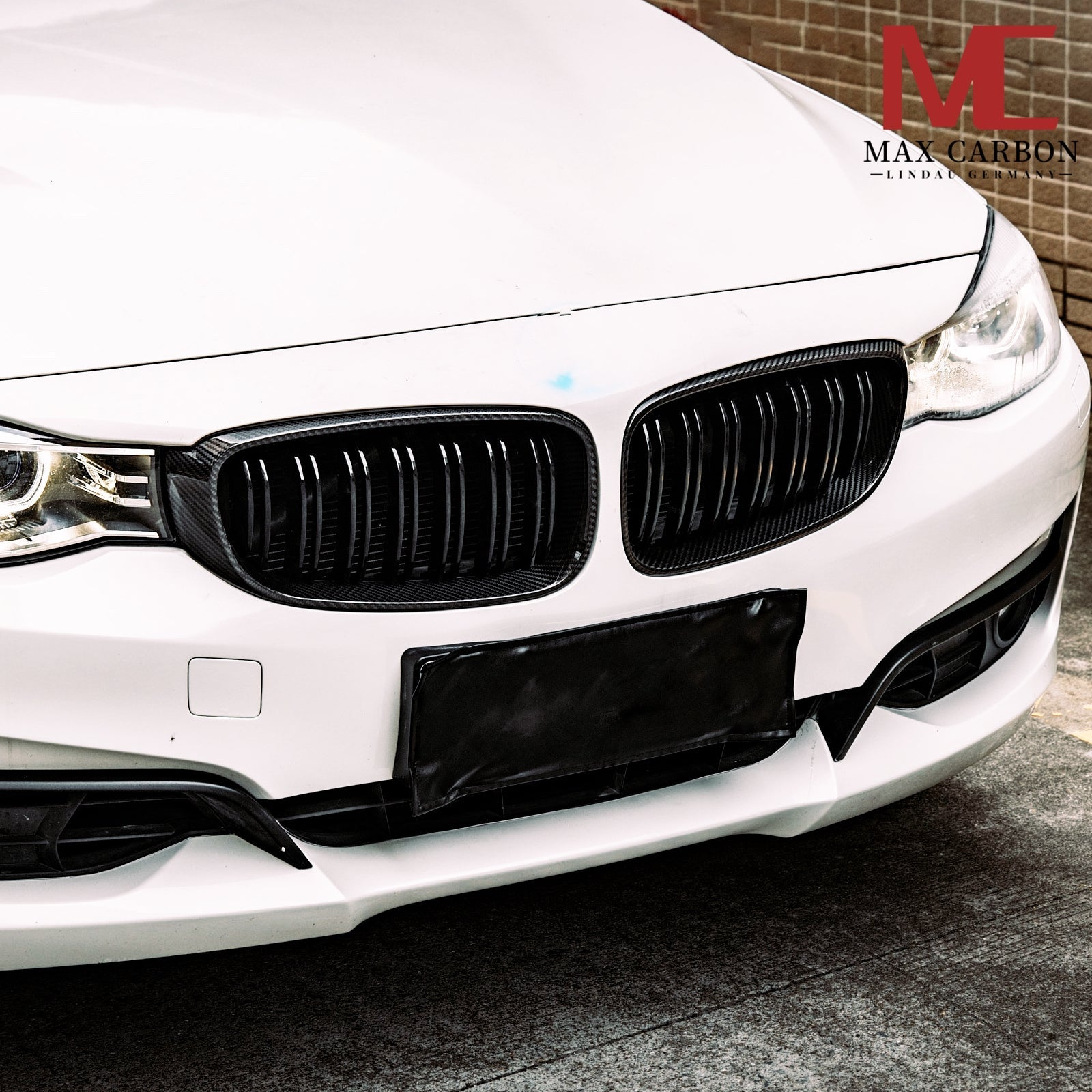 Dry Carbon Kühlergrill passend für BMW 4er F32 F34 - Getsdowned