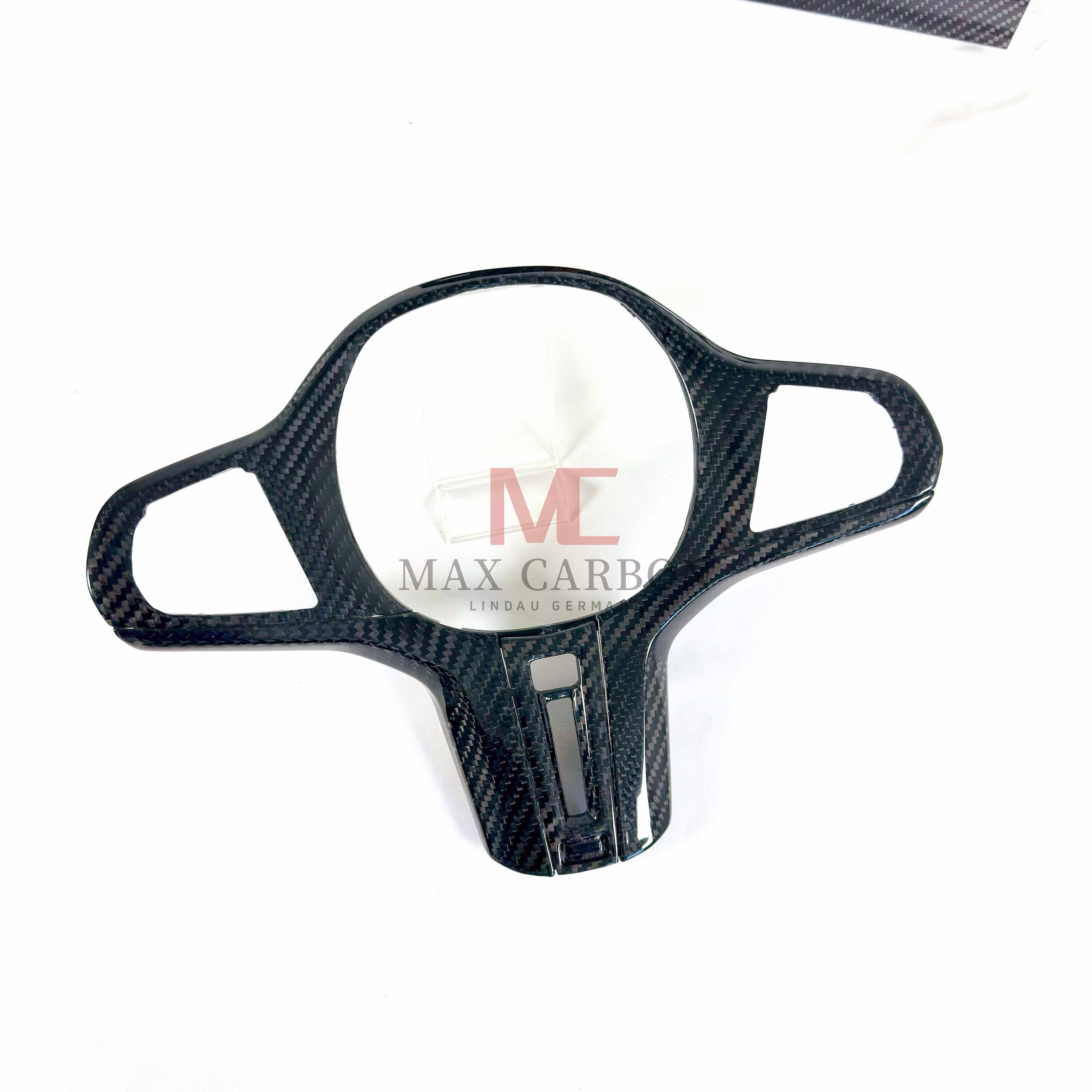 Dry Carbon Lenkrad Spange passend für BMW F40 F44 F46 F48 F39 G20 G21 G22 G23 G26 G80 G81 G82 G83 G42 G87 - Getsdowned