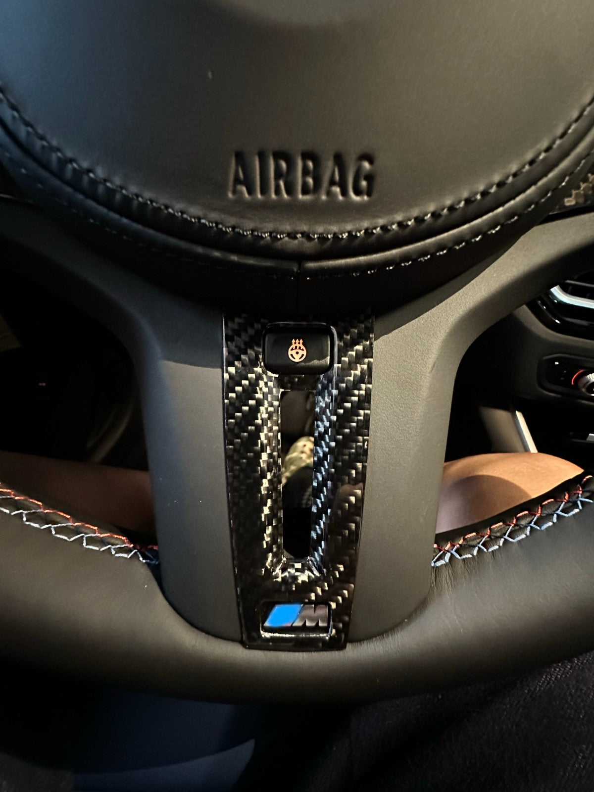 Carbon Lenkrad Cover - passend für BMW M2 M3 M4 M5 M8 X3M X4M X5M X6M X7M XM - Getsdowned