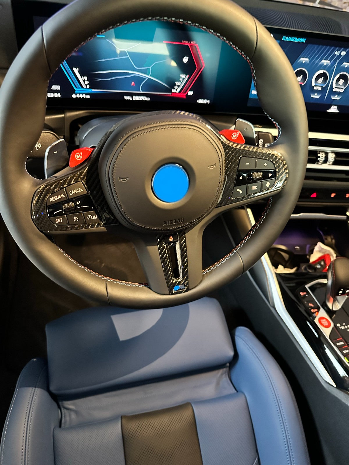 Carbon Lenkrad Cover - passend für BMW M2 M3 M4 M5 M8 X3M X4M X5M X6M X7M XM - Getsdowned