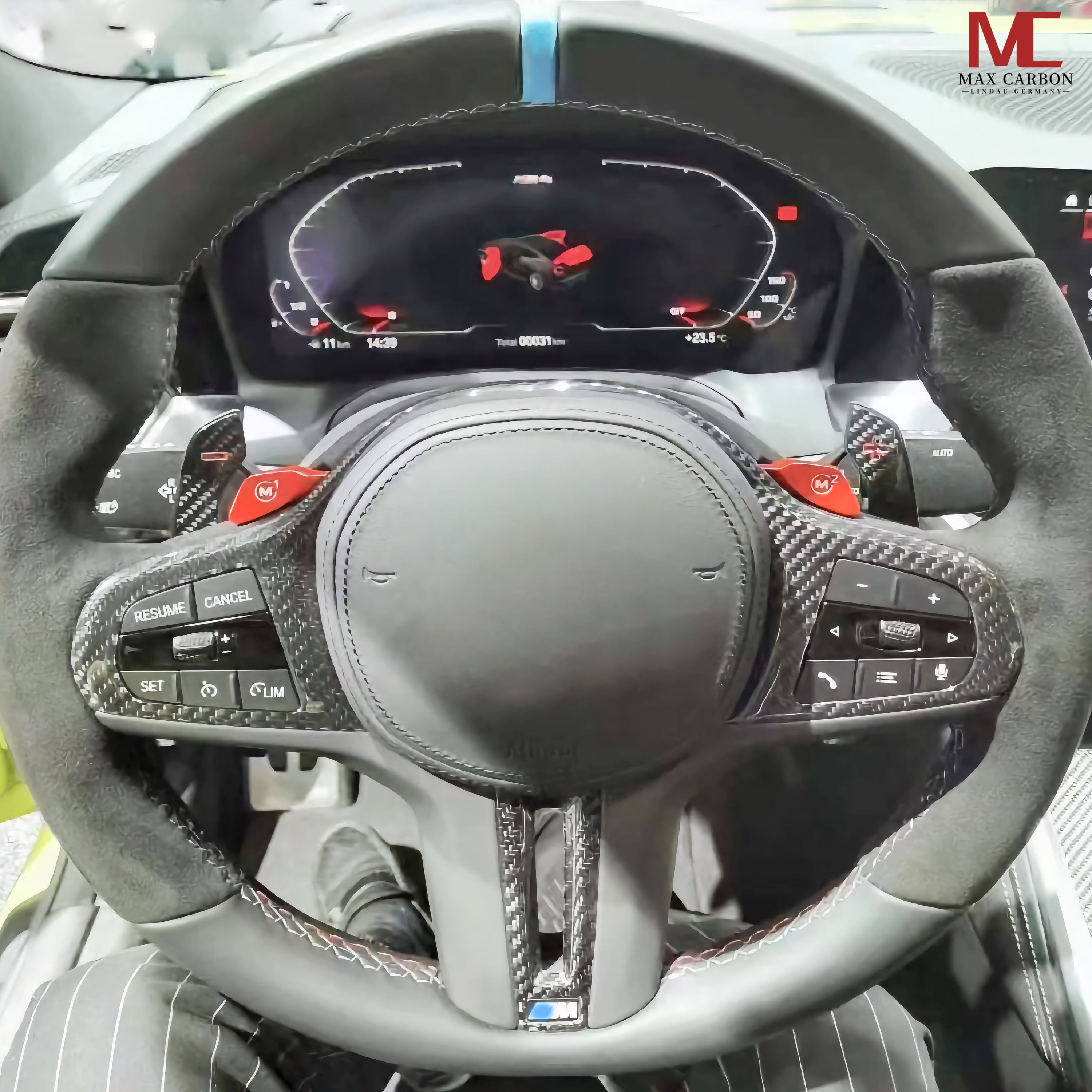 Dry Carbon Schaltwippen passend für BMW M2 M3 M4 M5 M8 X3M X4M X5M X6M XM X7 - Getsdowned